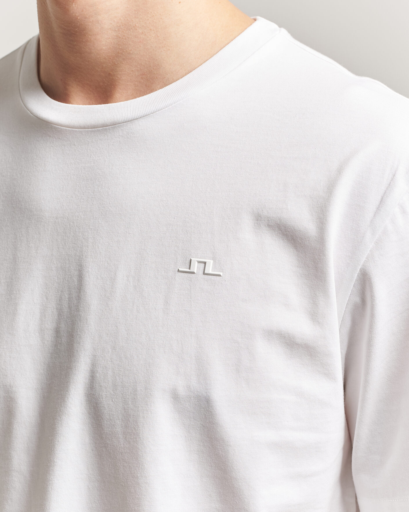 Men | T-Shirts | J.Lindeberg | Alpha T-Shirt White