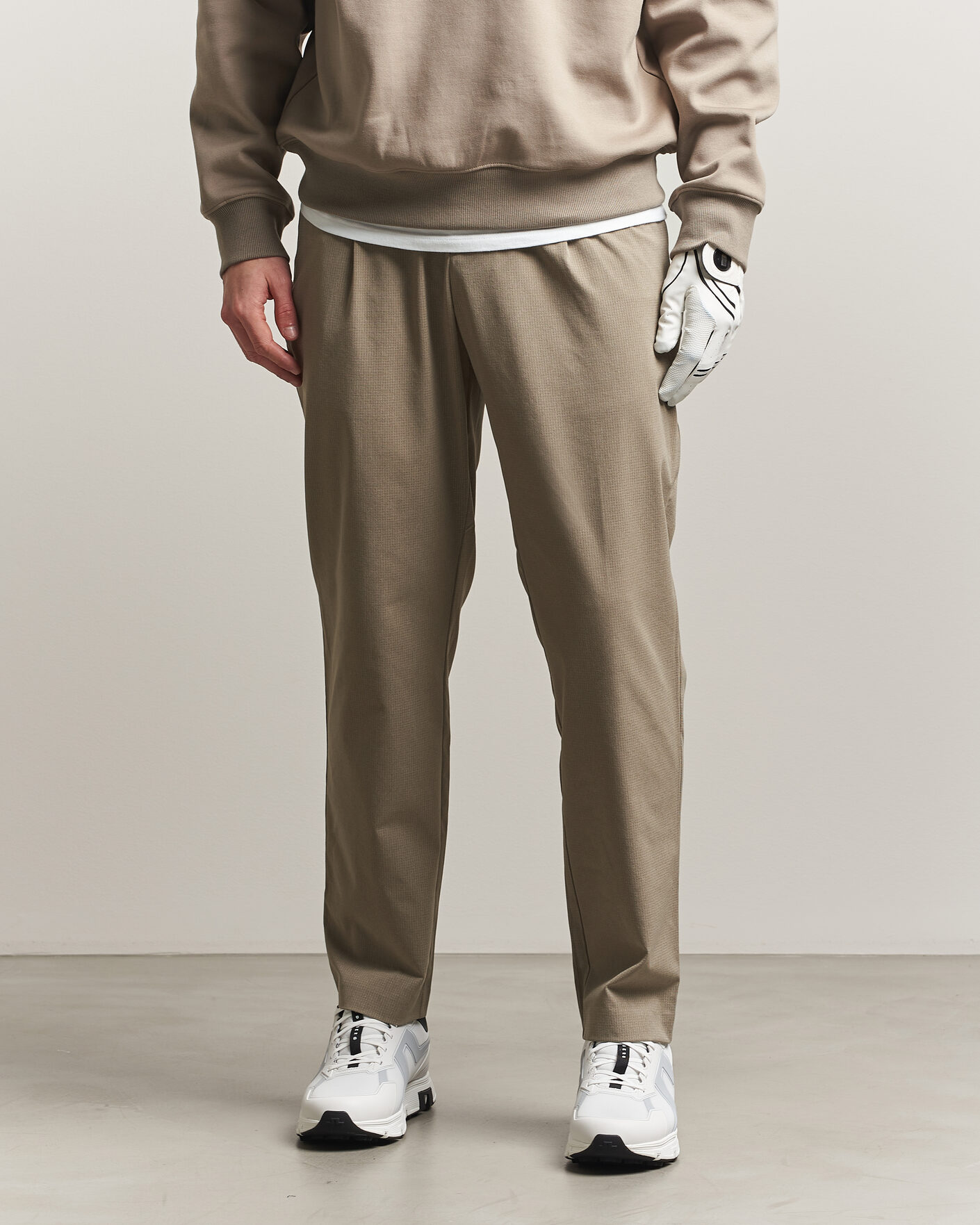 2525  J.LINDEBERG ゴルフ 速乾 Harris パンツ J.Lindeberg Harris Drawstring Pants Brindle at CareOfCarl.com