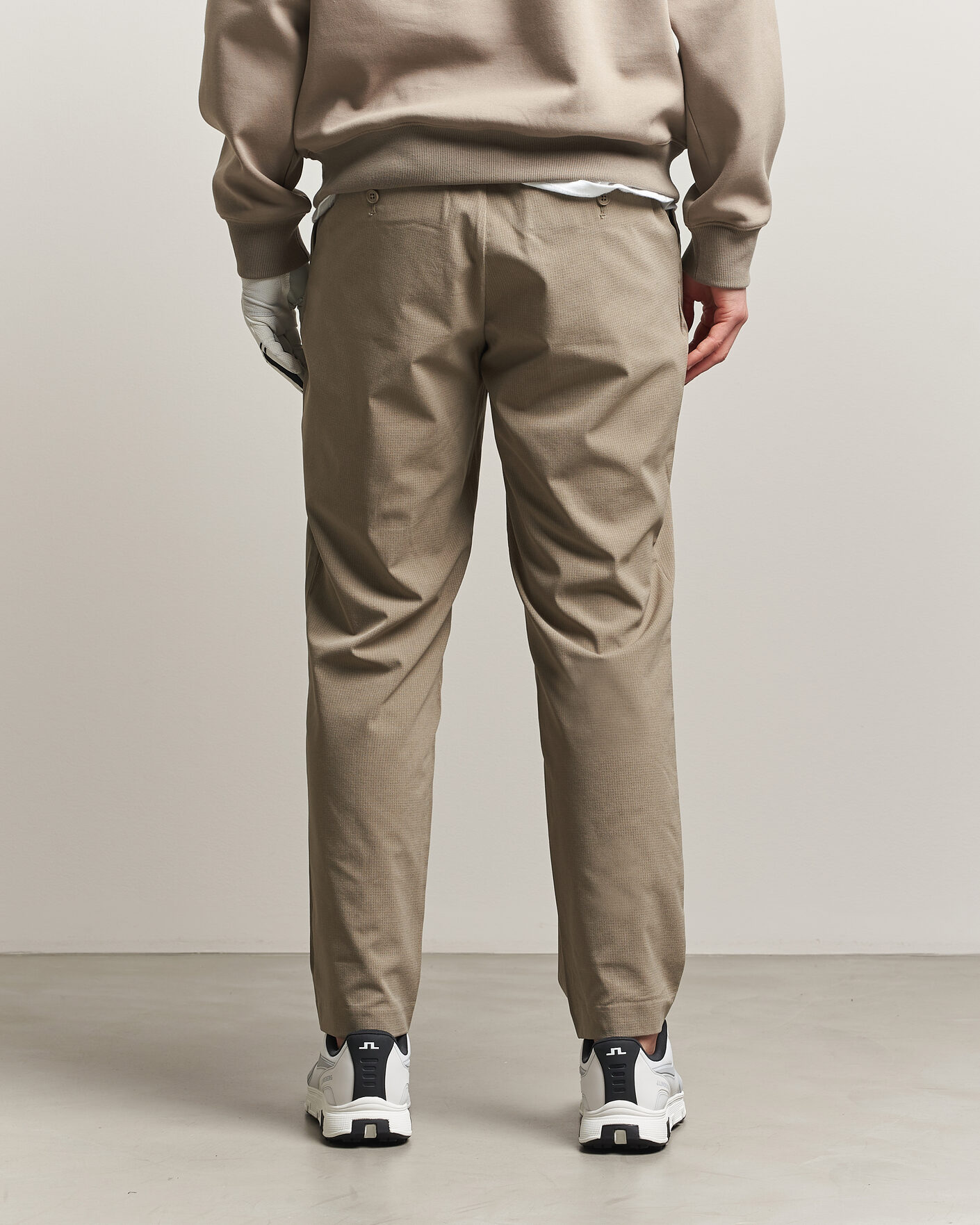 Men | Trousers | J.Lindeberg | Harris Drawstring Pants Brindle