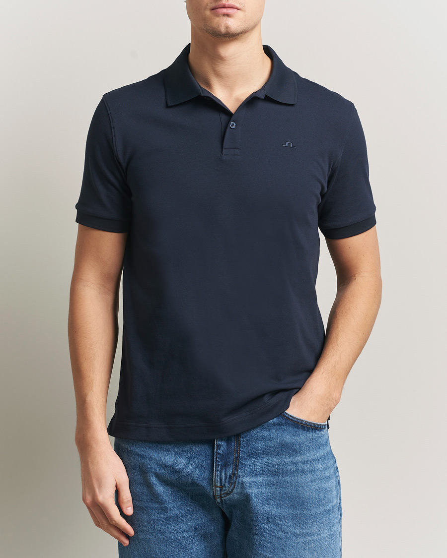 Men | Polo Shirts | J.Lindeberg | Verse Polo JL Navy