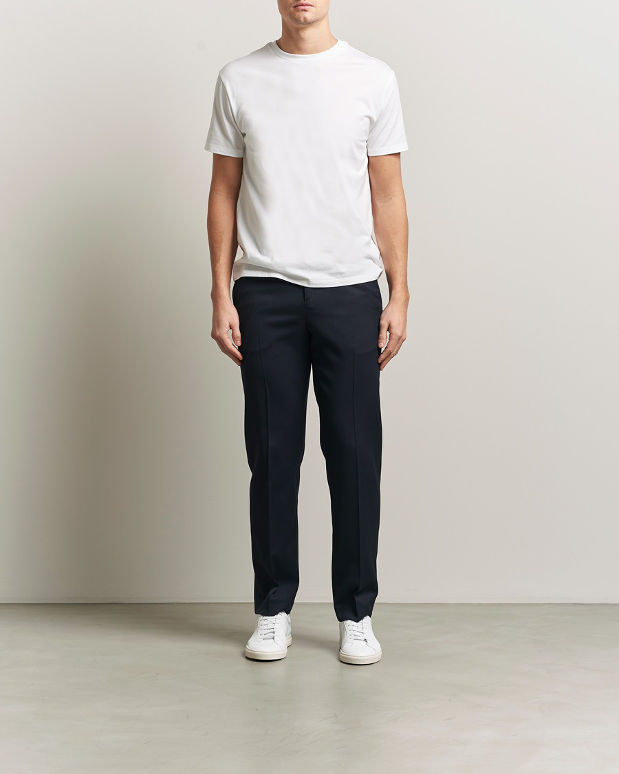 Men | T-Shirts | J.Lindeberg | Sid Basic T-Shirt White