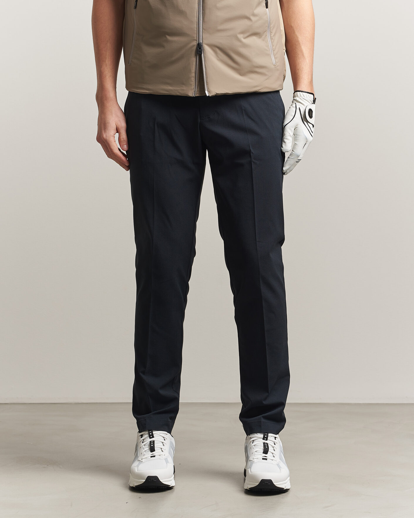 Men | Trousers | J.Lindeberg | Vent Golf Pants Black