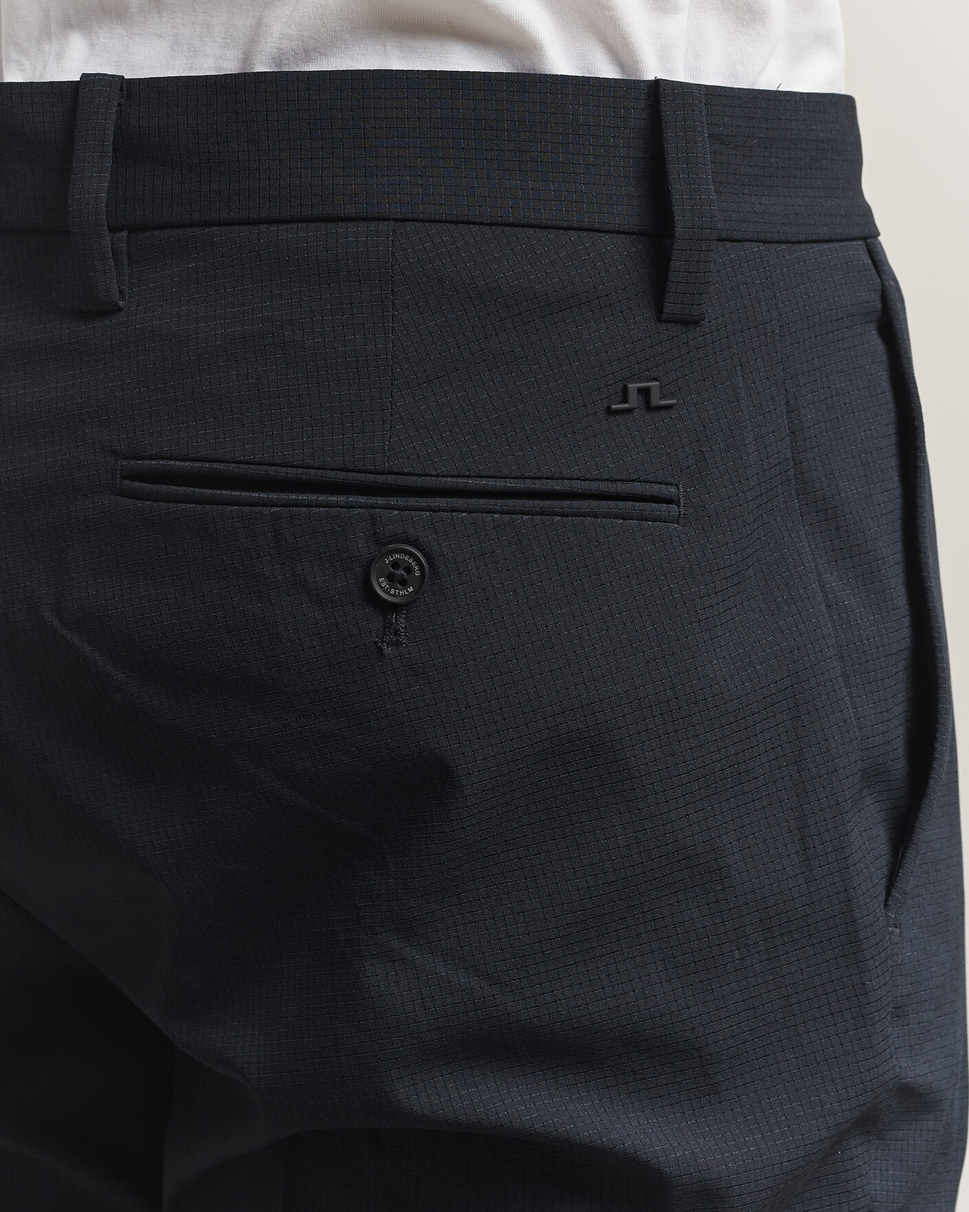 Men | Trousers | J.Lindeberg | Vent Golf Pants Black