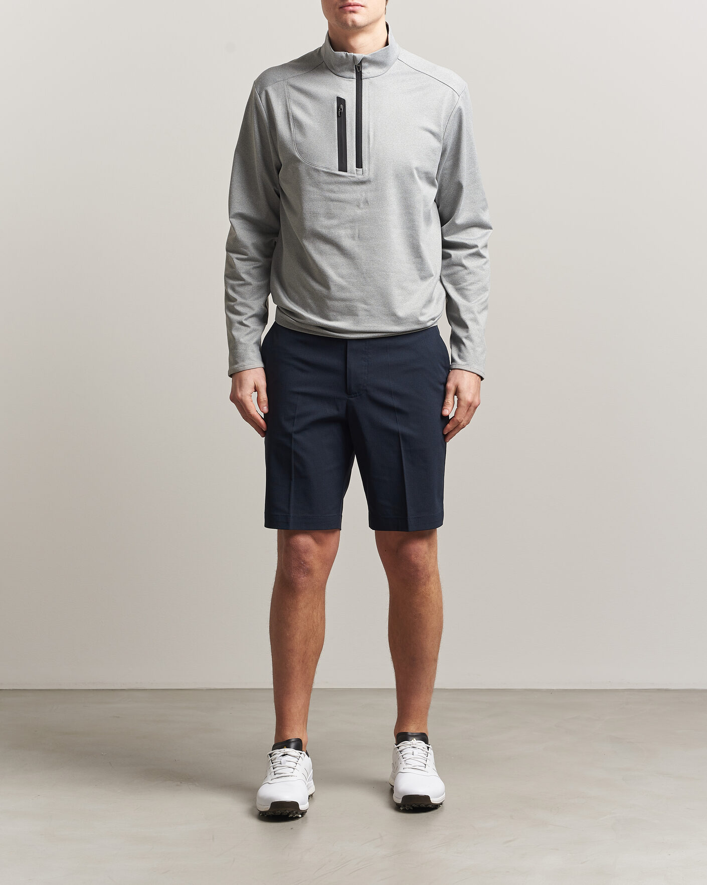 Men | Golf Clothing | J.Lindeberg | Vent Golf Shorts JL Navy