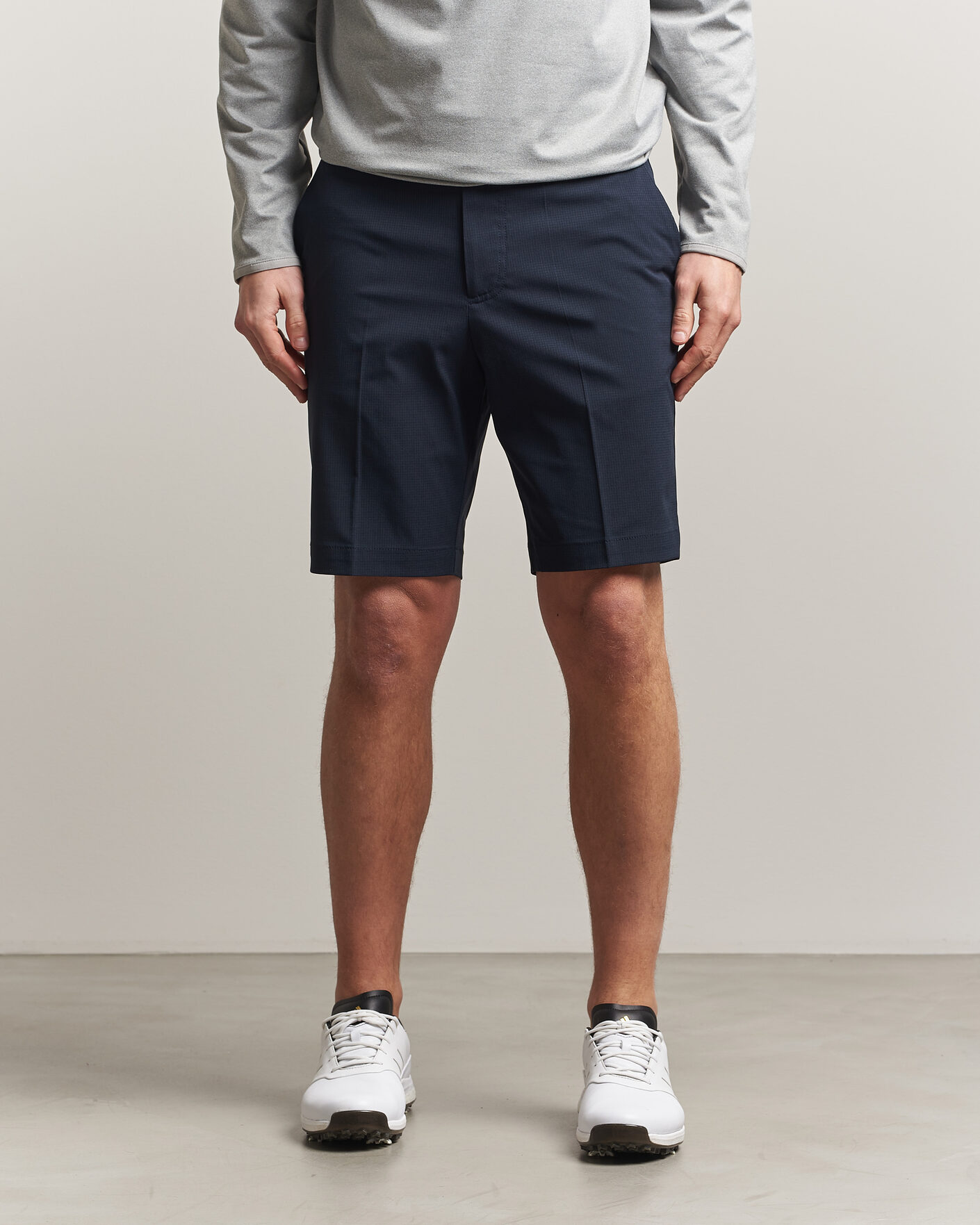 Men | Golf Clothing | J.Lindeberg | Vent Golf Shorts JL Navy