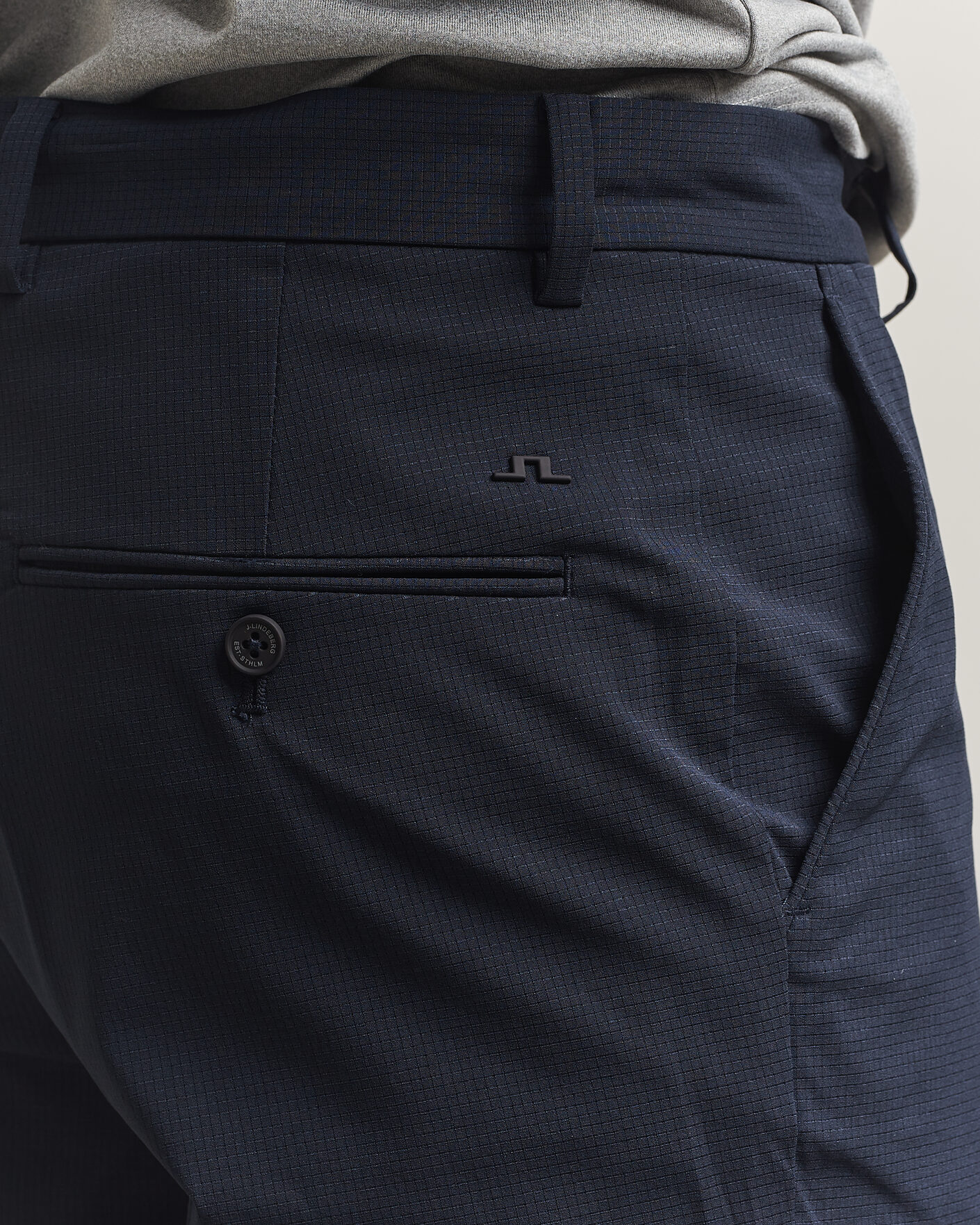 Men | Golf Clothing | J.Lindeberg | Vent Golf Shorts JL Navy