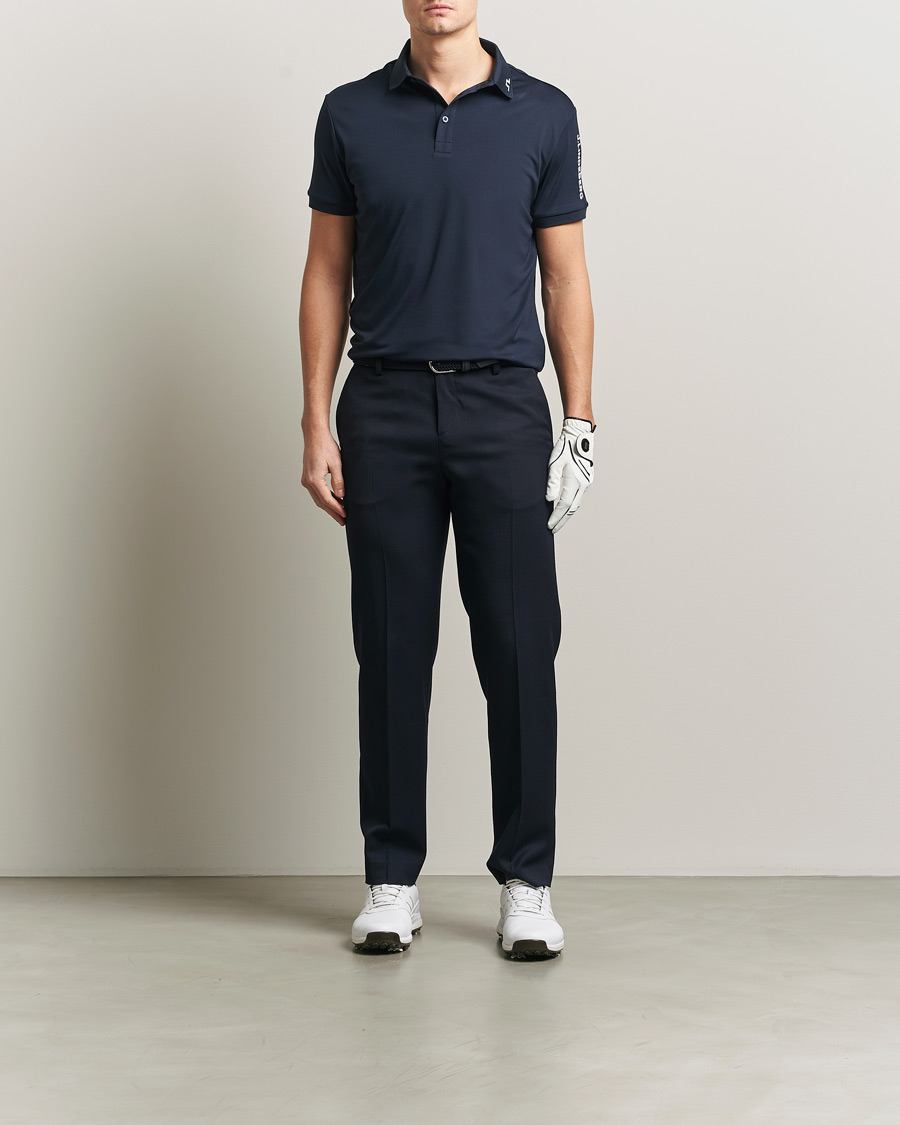 Men | Polo Shirts | J.Lindeberg | Tour Tech Polo JL Navy