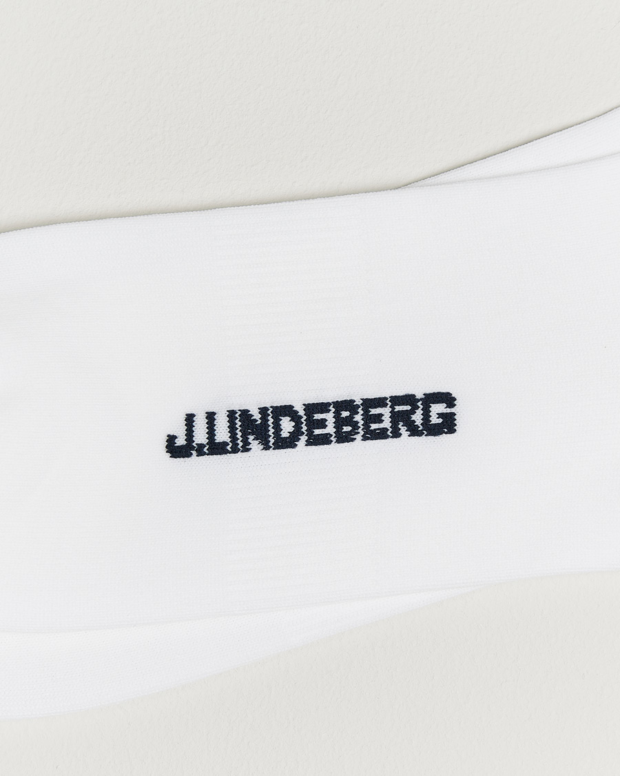 Men | Underwear & Socks | J.Lindeberg | Stratton Golf Sock White