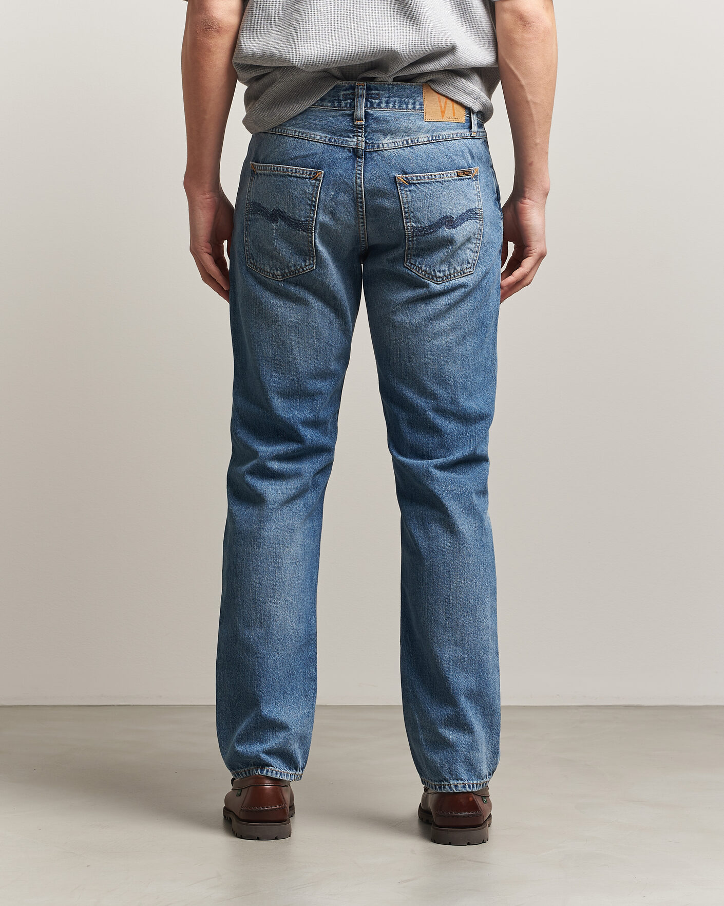 Men | Trousers | Nudie Jeans | Gritty Jackson Jeans Cool Blue