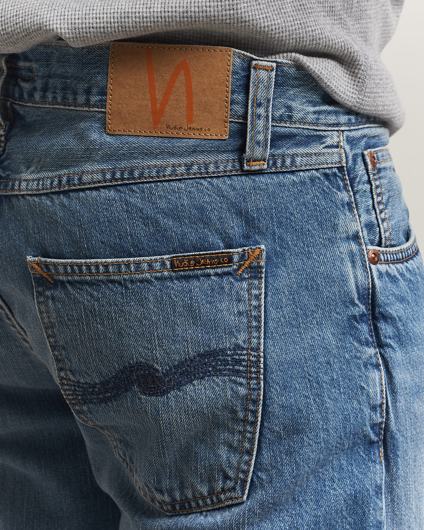 Men | Trousers | Nudie Jeans | Gritty Jackson Jeans Cool Blue