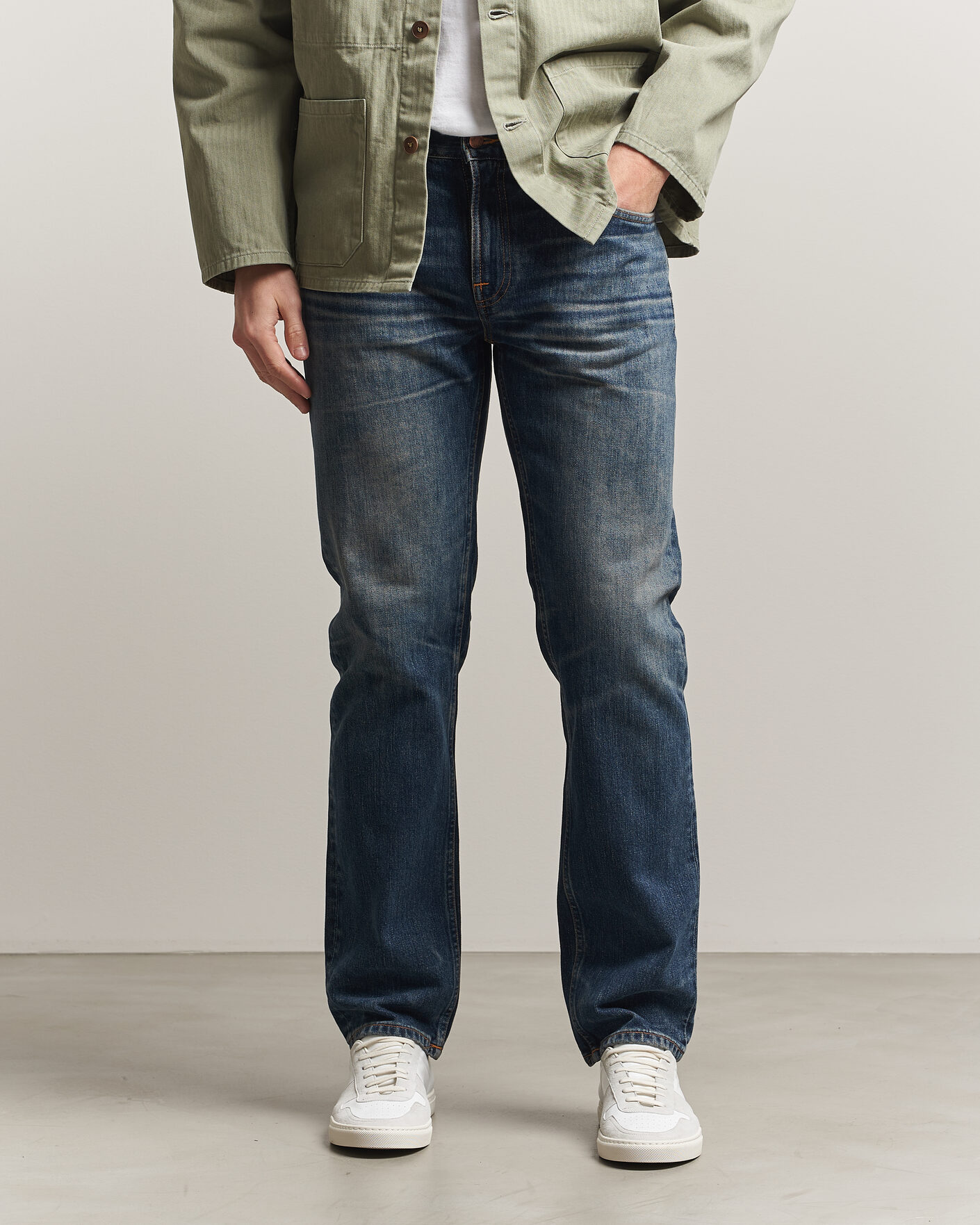 Men | Trousers | Nudie Jeans | Gritty Jackson Jeans Sand Tracks