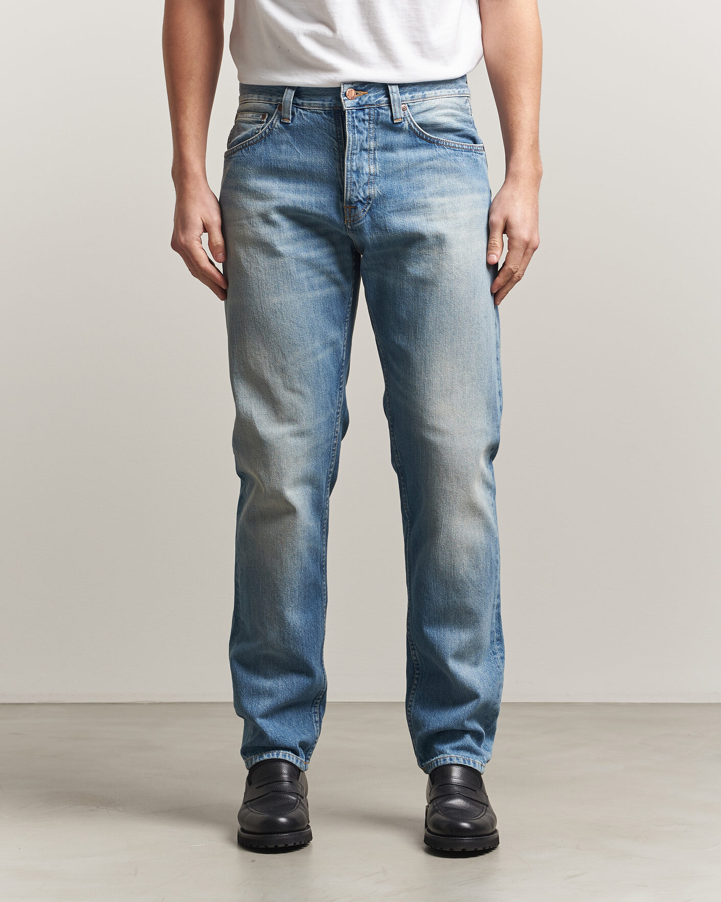 Men | Trousers | Nudie Jeans | Steady Eddie II Jeans Washed Up