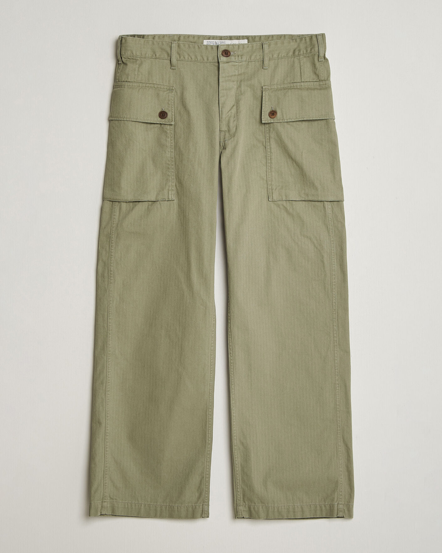 Men | Trousers | Nudie Jeans | Loud Larry Pants Pale Green