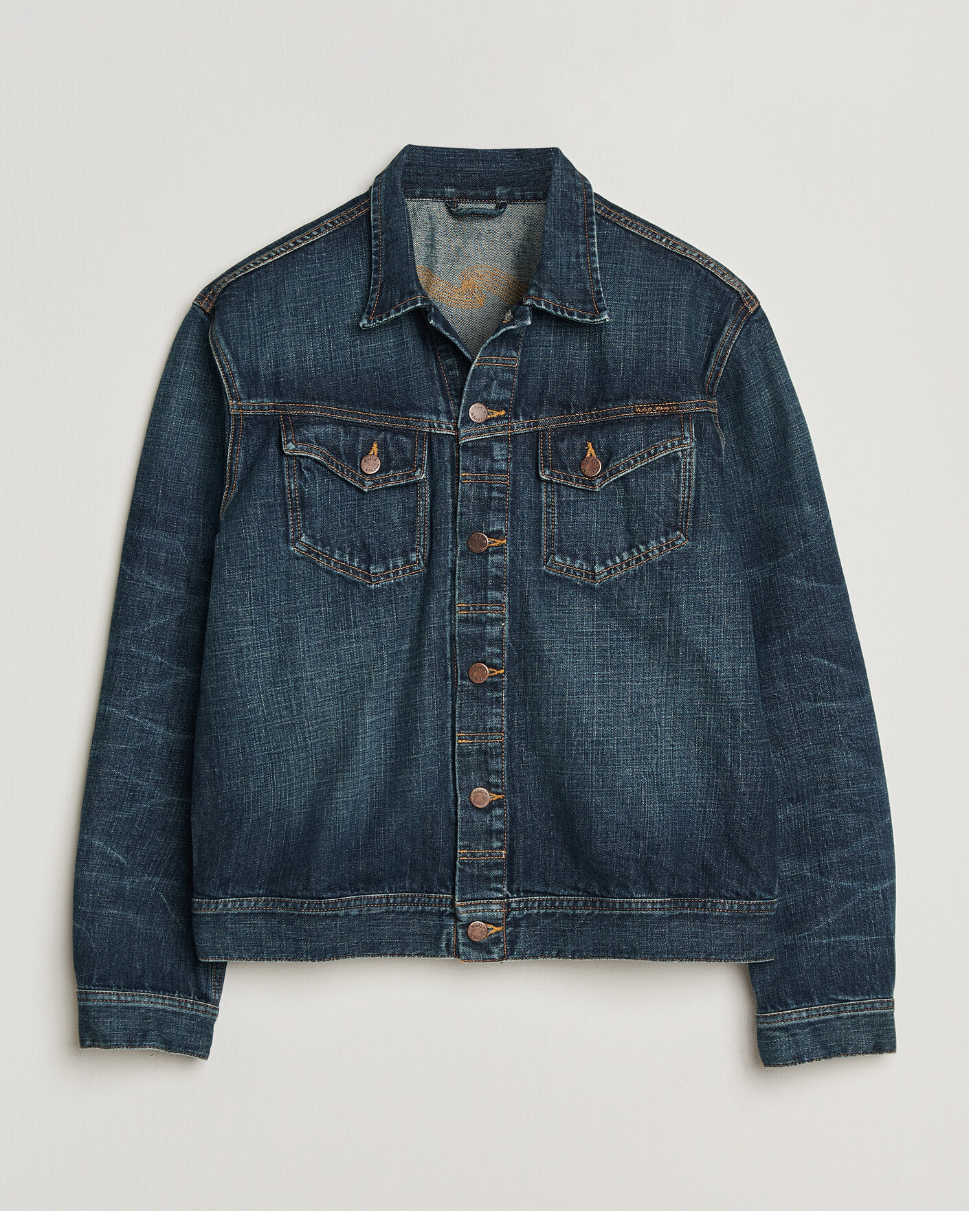 Nudie Jeans Conny Denim Jacket Heavy Used at CareOfCarl.com