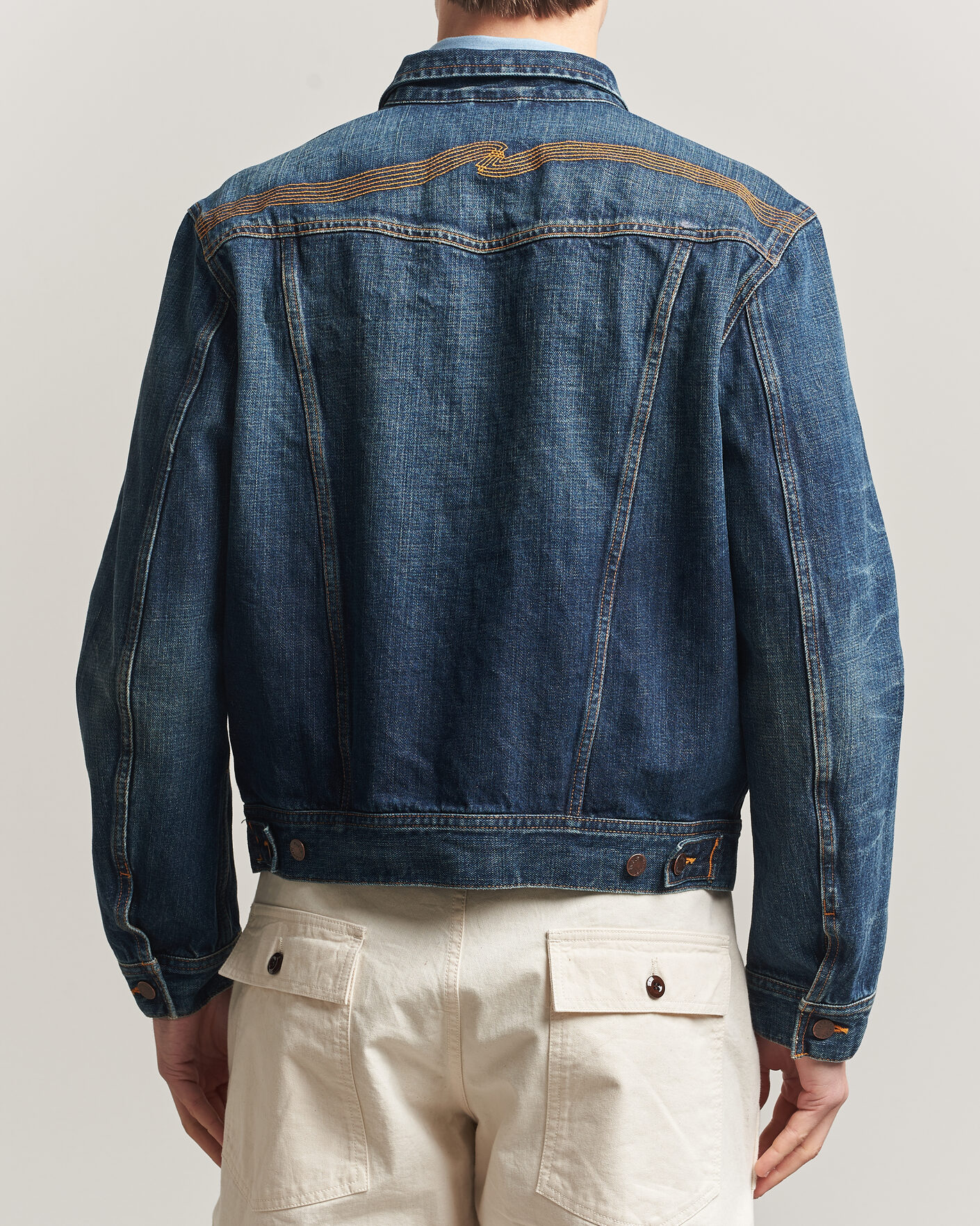 Nudie Jeans Conny Denim Jacket Heavy Used at CareOfCarl.com