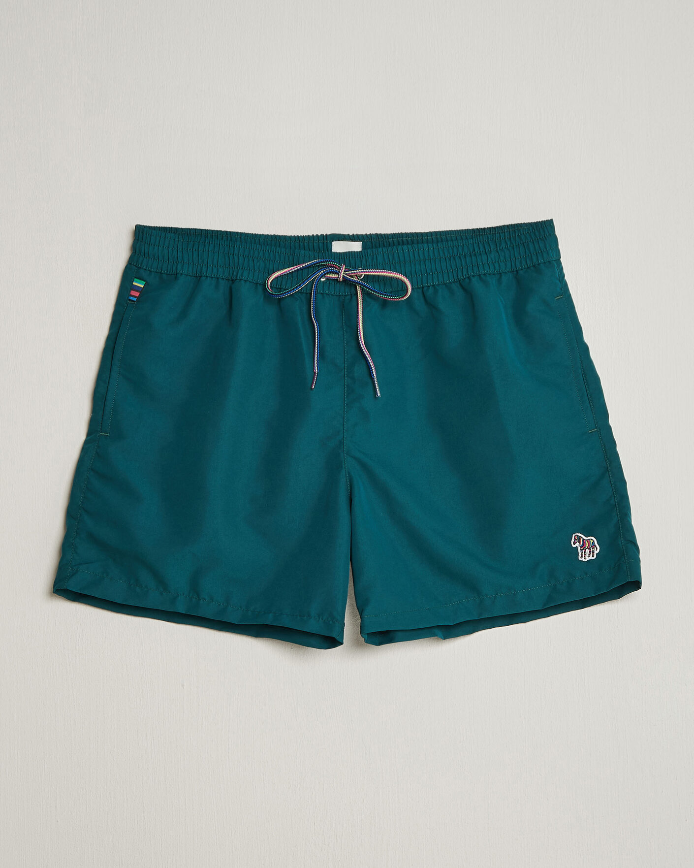 Men | Swimwear | Paul Smith | Zebra Swimshorts Dark Green