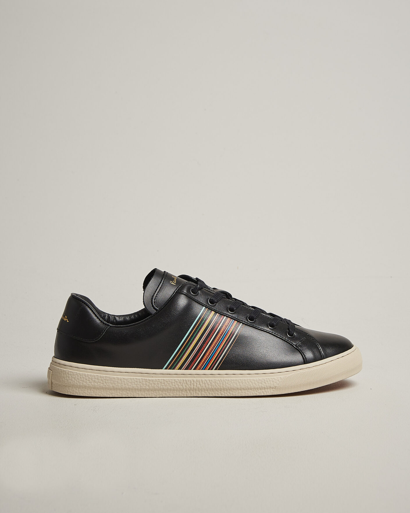 Men | Sneakers | Paul Smith | Hansen Leather Sneaker Black