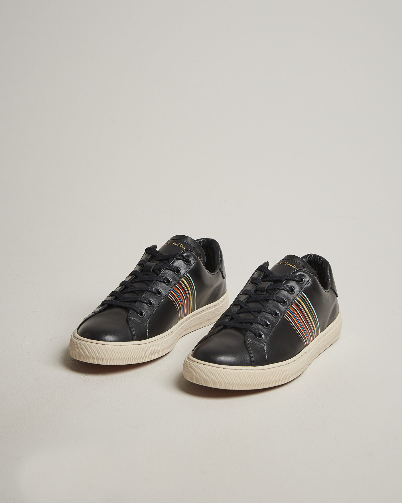 Men | Sneakers | Paul Smith | Hansen Leather Sneaker Black