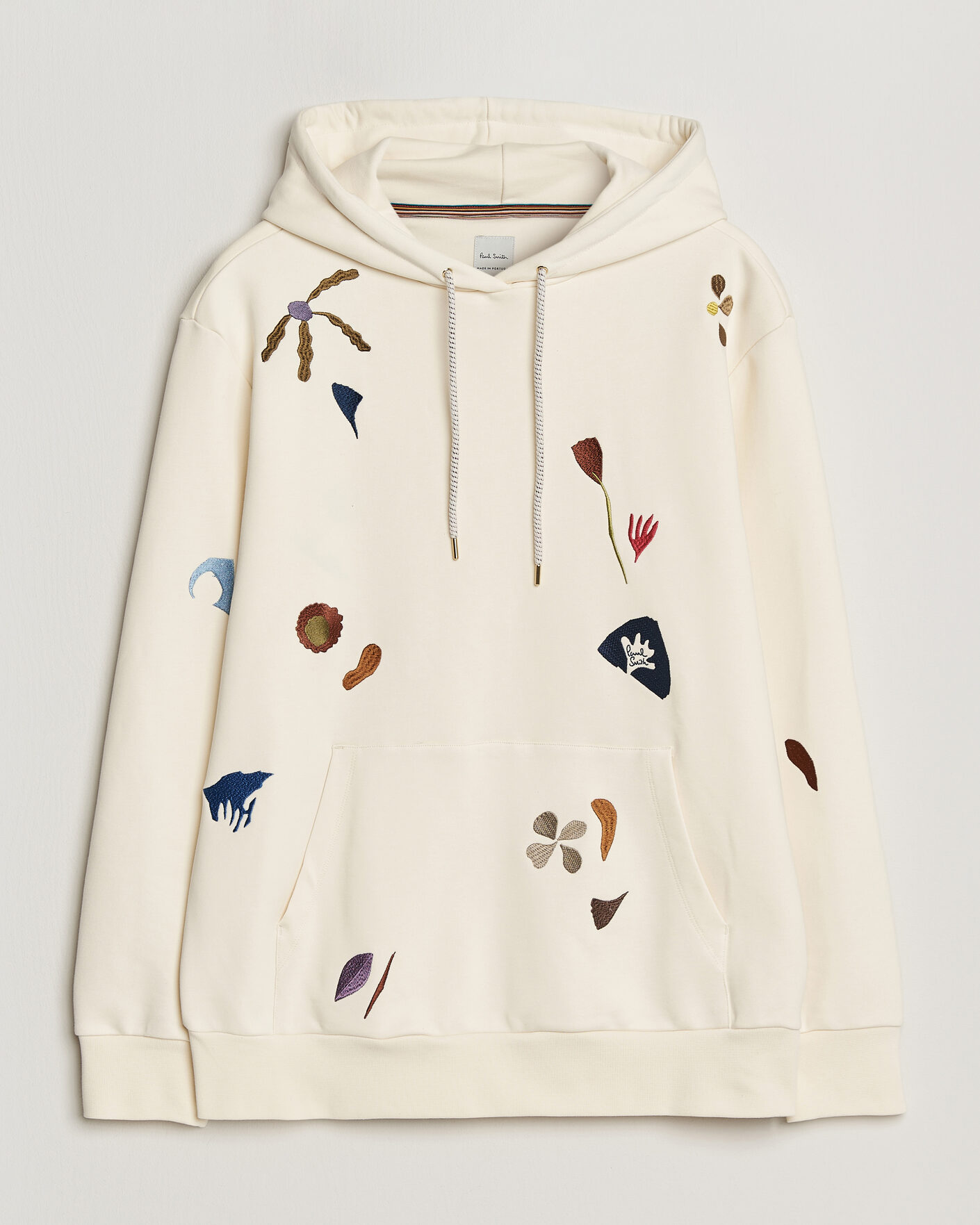 Men | Sweaters & Knitwear | Paul Smith | Embroidered Hoodie White