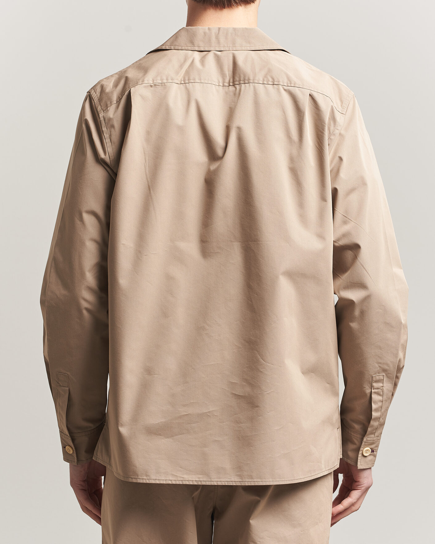 Men | Shirts | PS Paul Smith | Casual Cotton Overshirt Beige
