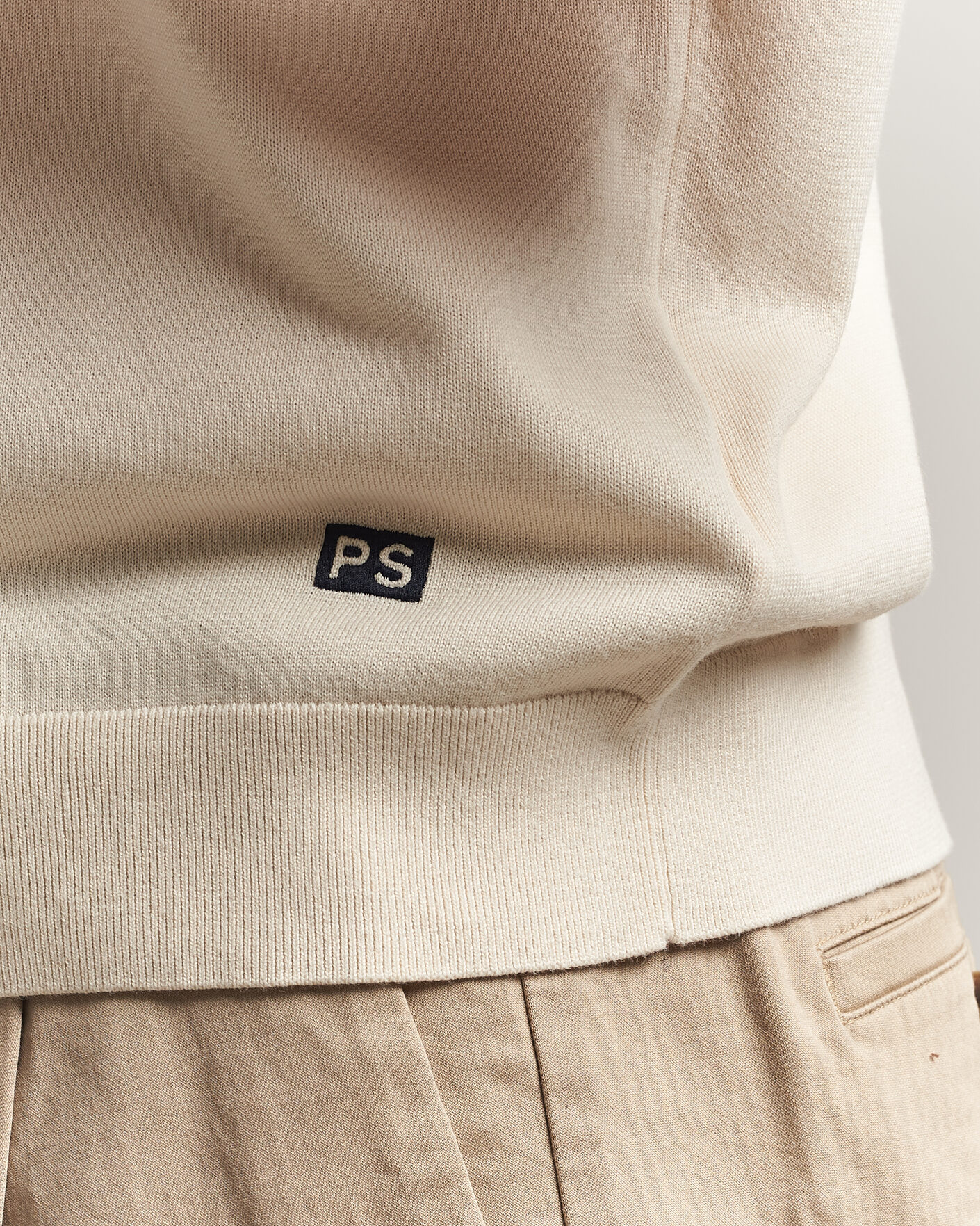 Men | T-Shirts | PS Paul Smith | Cotton Knitted T-Shirt White