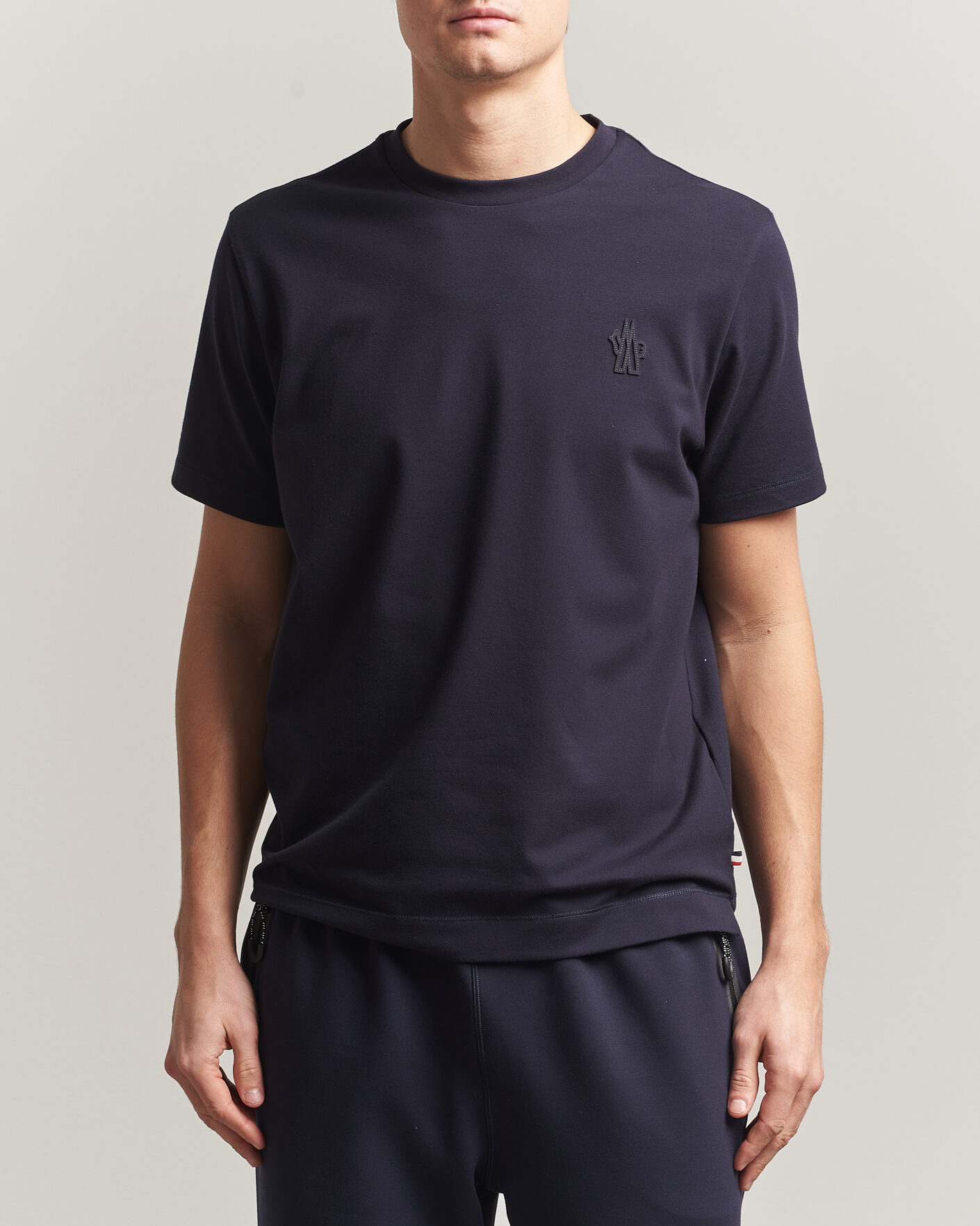 Men | T-Shirts | Moncler Grenoble | 3-Pack Logo T-Shirts White/Grey/Black