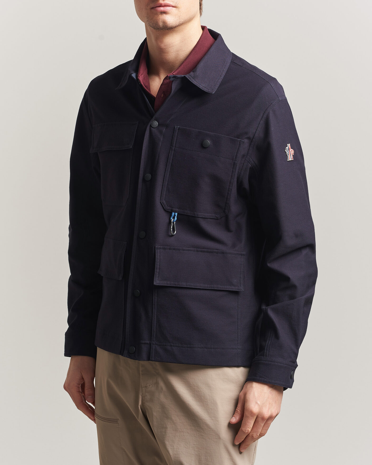 Men | Coats & Jackets | Moncler Grenoble | Field Jacket Navy