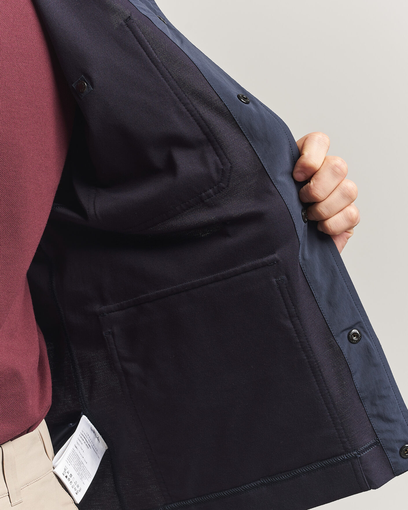 Moncler Grenoble Field Jacket Navy at CareOfCarl.com