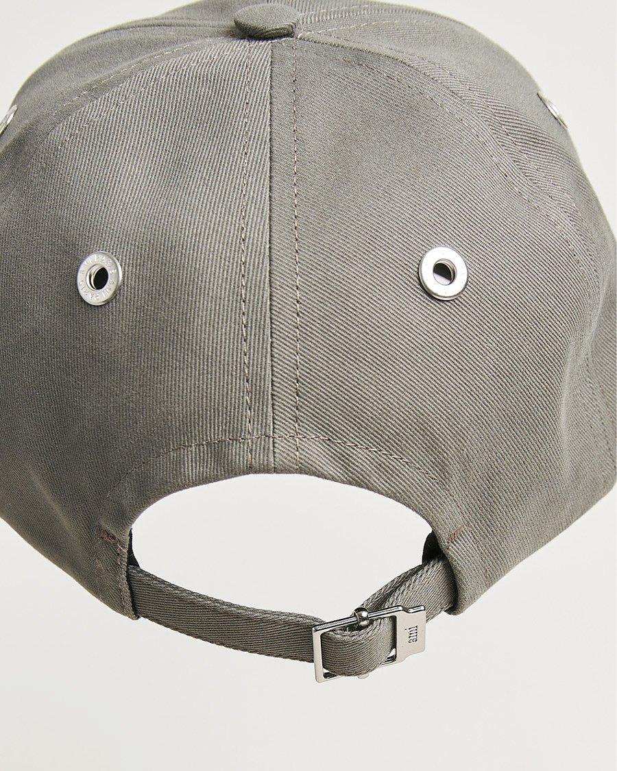 Men | Hats & Caps | AMI | Black Heart Logo Cap Carbone