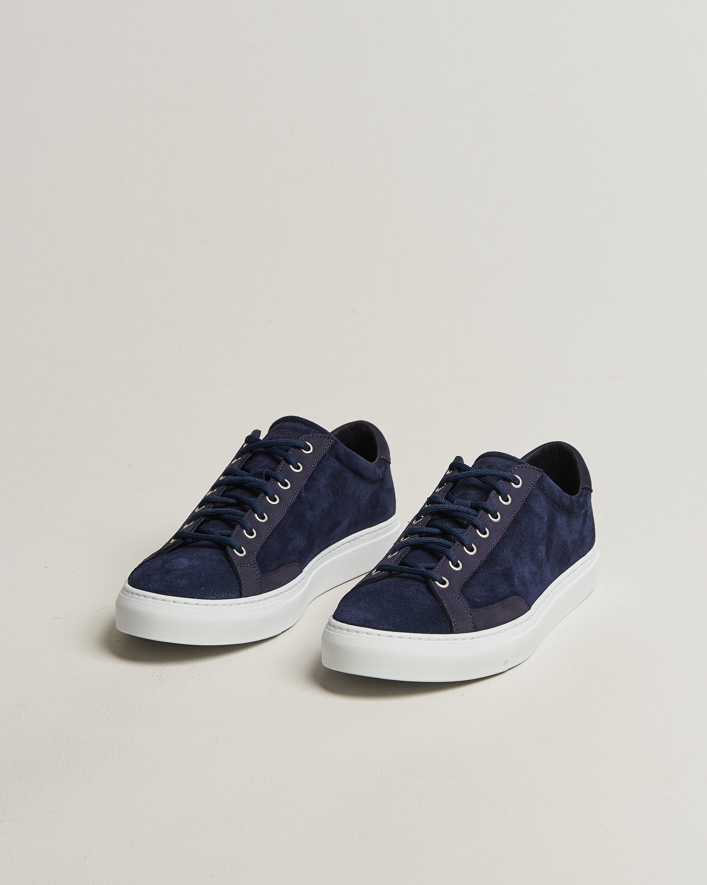 Diemme Veneto Low Sneaker Navy Suede at CareOfCarl.com