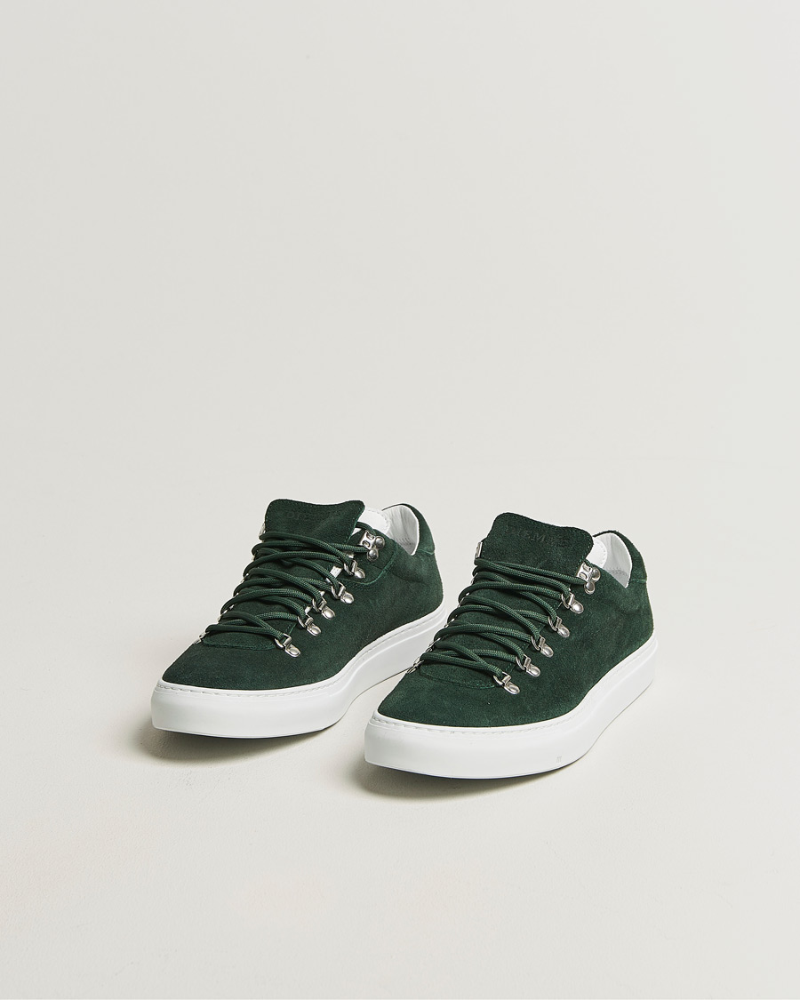 Men | Sneakers | Diemme | Marostica Low Sneaker Bottle Green Suede