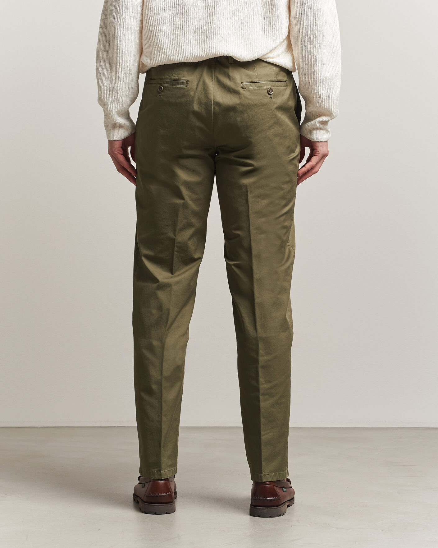 Men | Trousers | Aspesi | Officers Chino Military