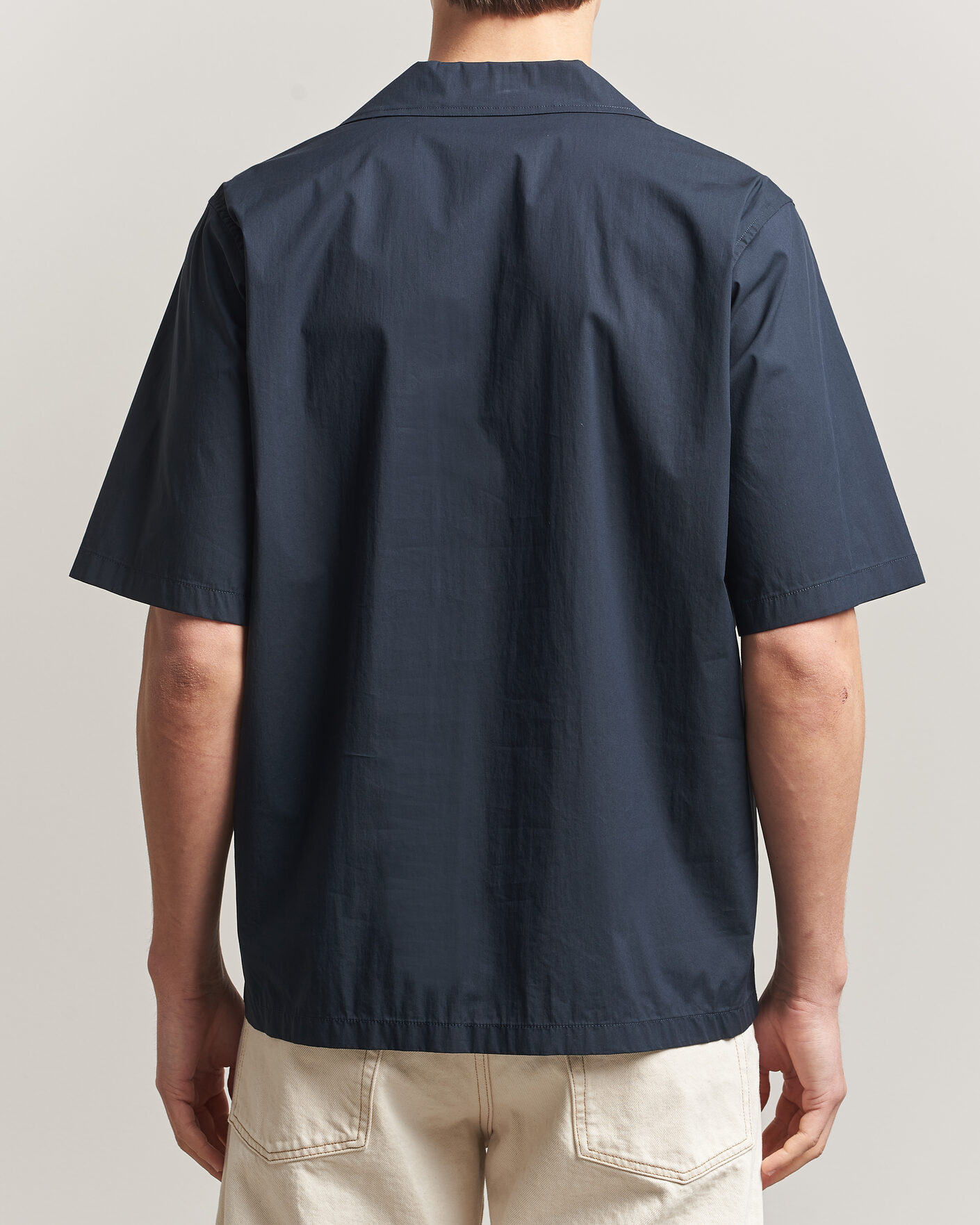 Men | Shirts | Aspesi | Ago Short Sleeve Shirt Navy