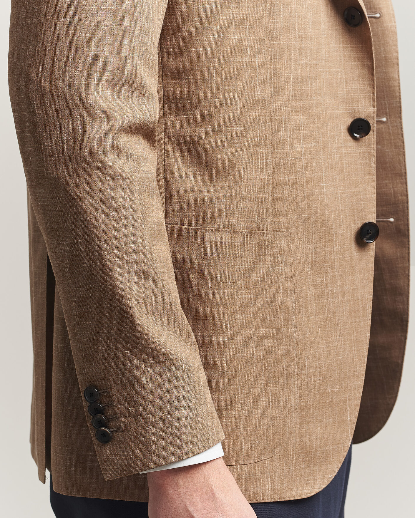 Men | Blazers | Caruso | Aida Wool/Silk Blazer Brown