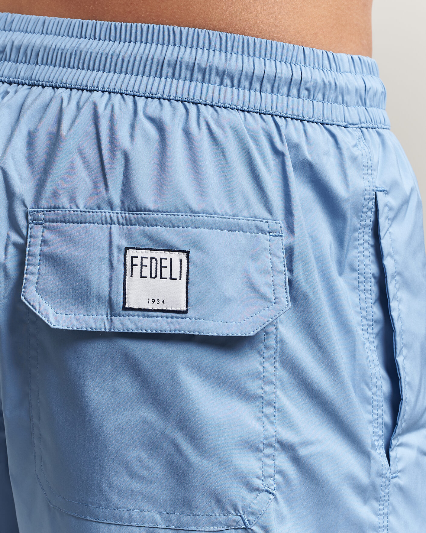 Men | Swimwear | Fedeli | Madeira Swim Trunk Light Blue