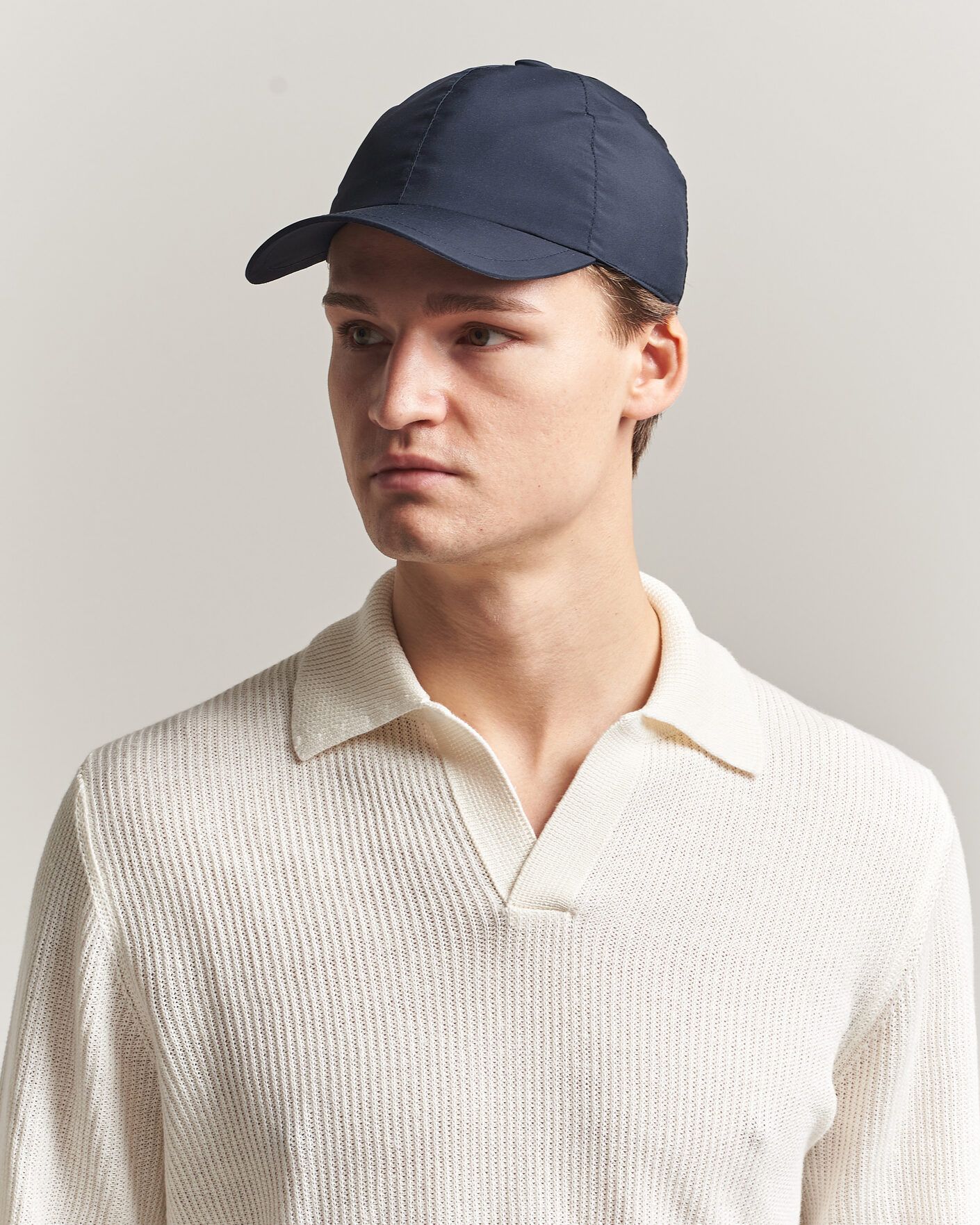 Men | Hats & Caps | Fedeli | Airstop Land Cap Navy