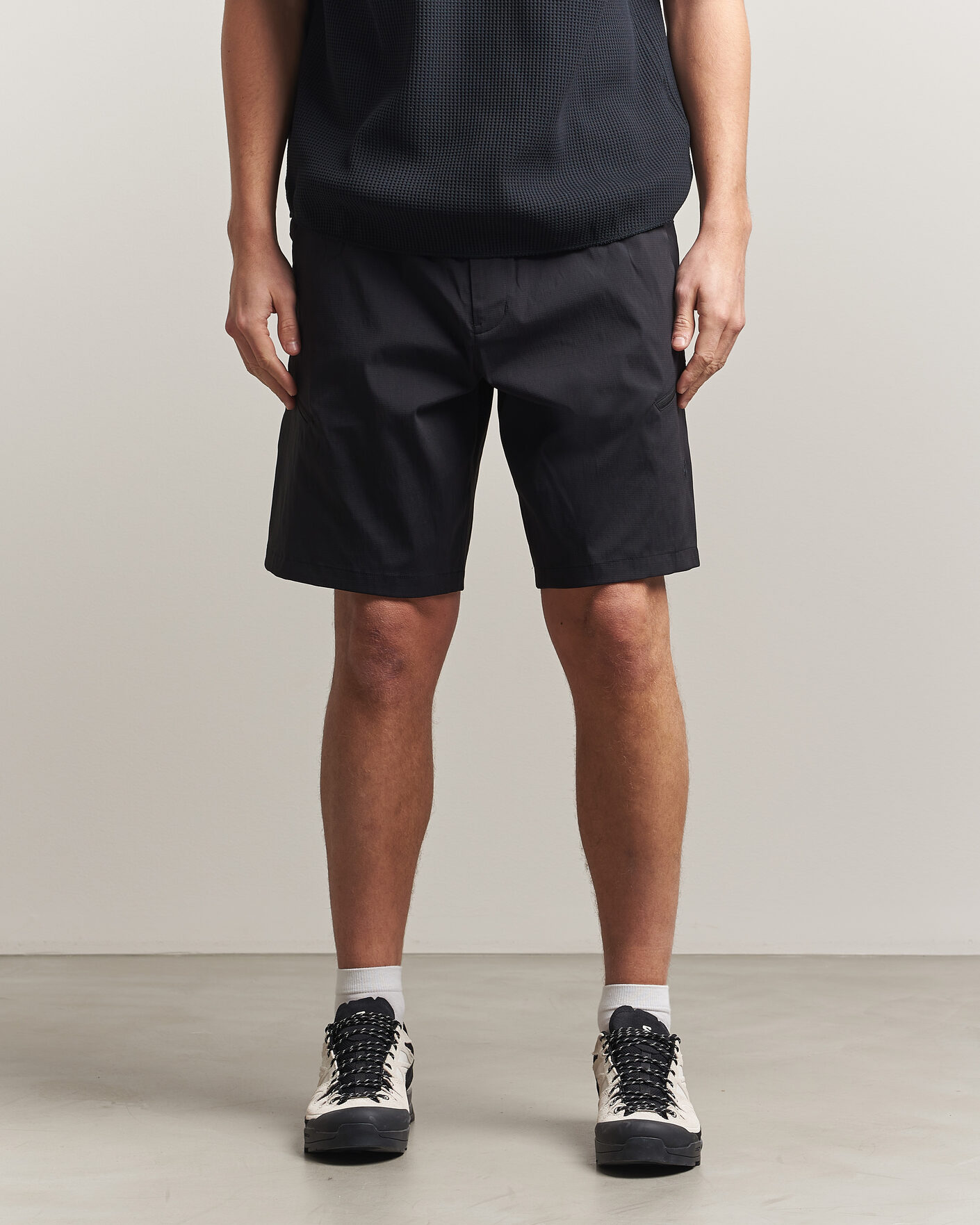 Goldwin Cordura Stretch Ventilating Shorts Black at CareOfCarl.com