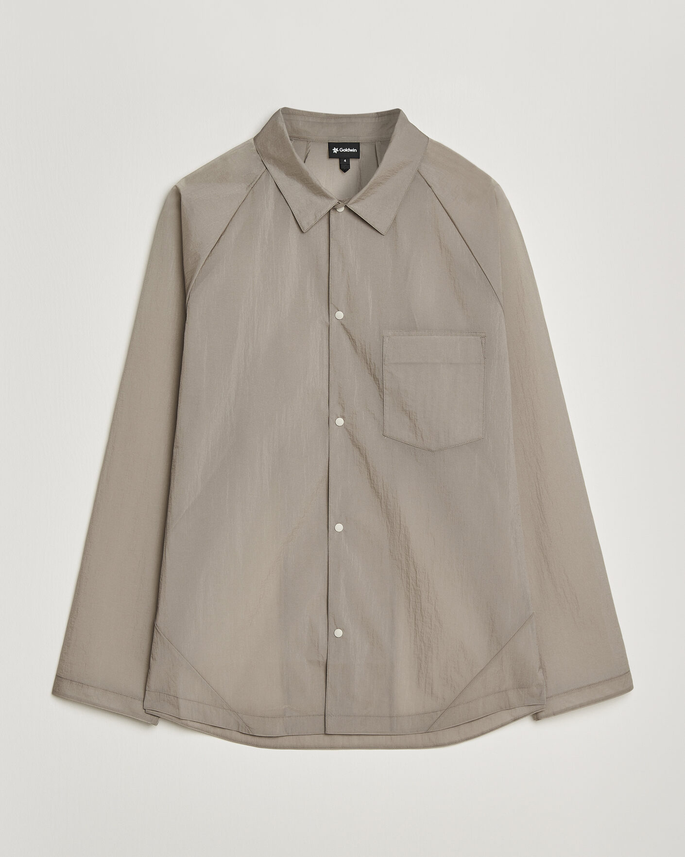 Men | Shirts | Goldwin | Nylon Wind Shirt Arid Beige