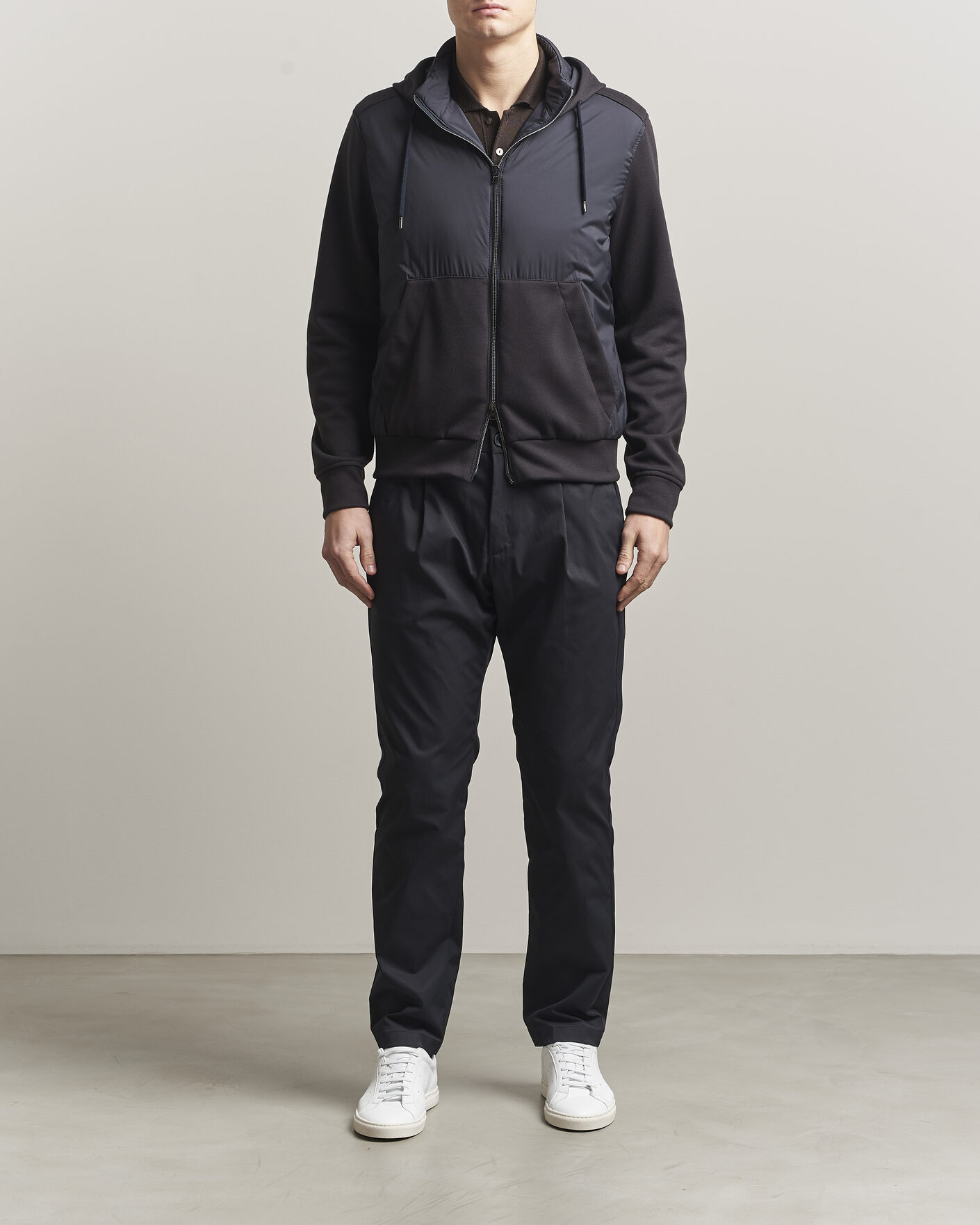 Men | Trousers | Herno | Drawstring Pants Navy