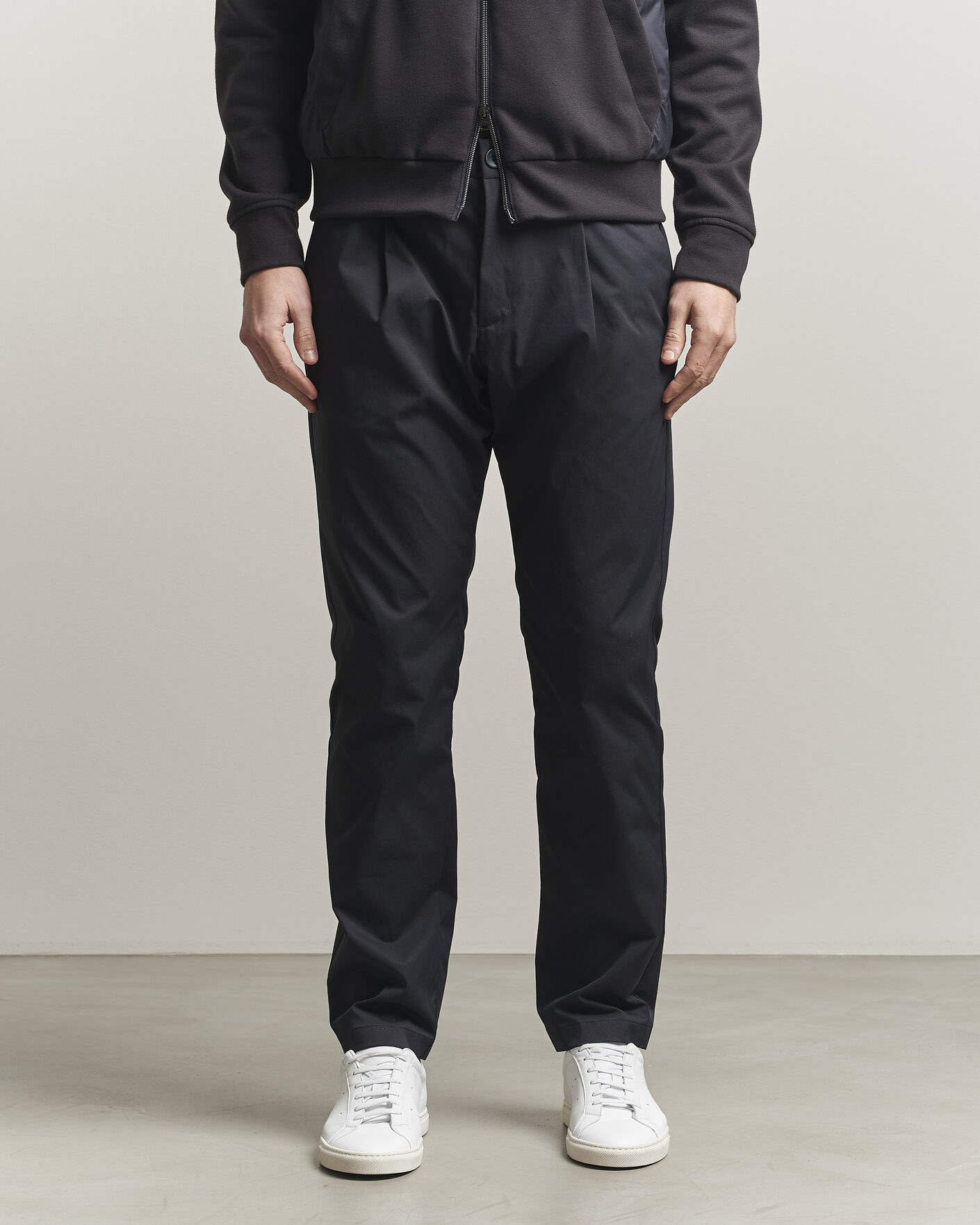 Men | Trousers | Herno | Drawstring Pants Navy