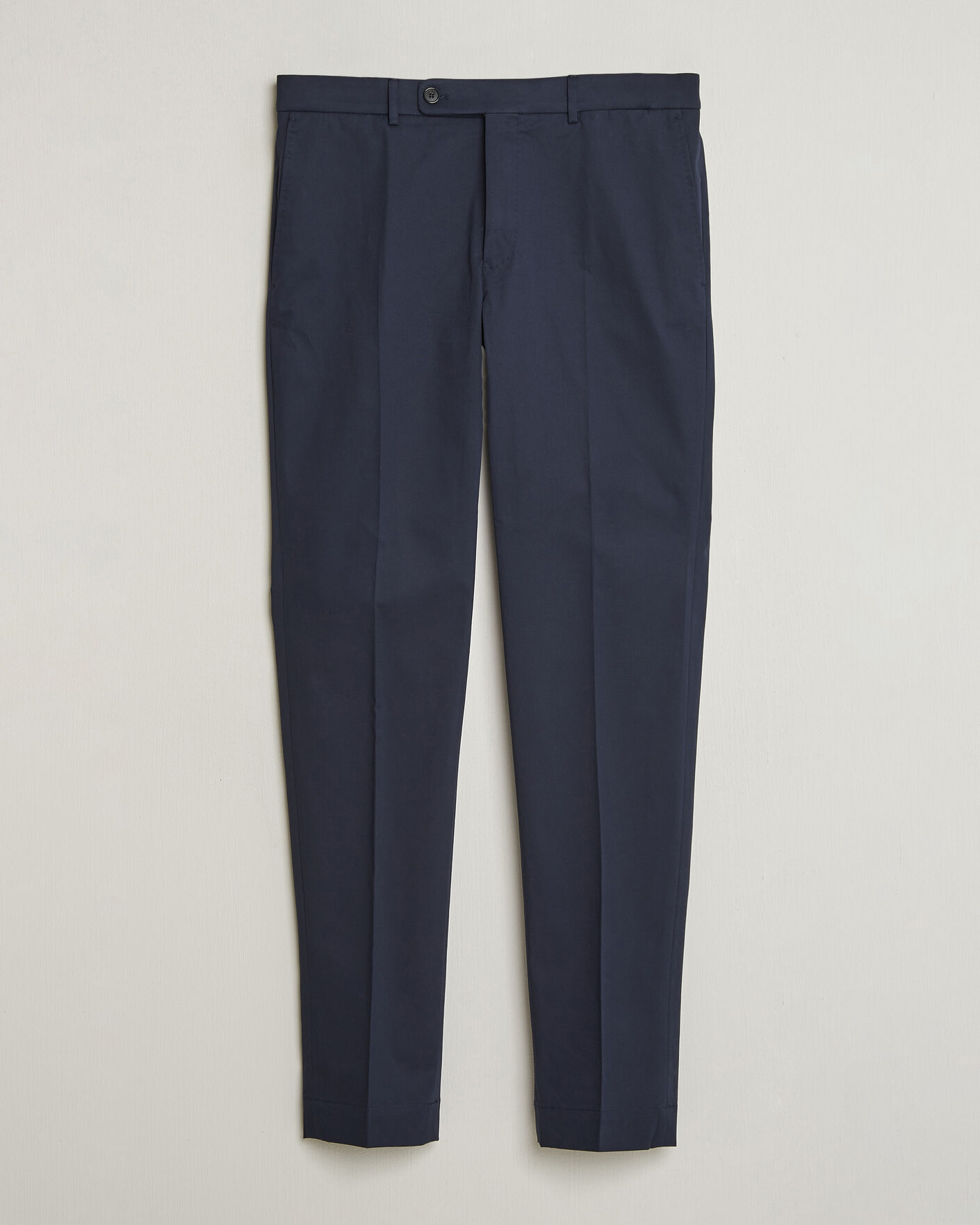 Men | Trousers | Incotex | Regular Fit Flexgab Cotton Chinos Navy