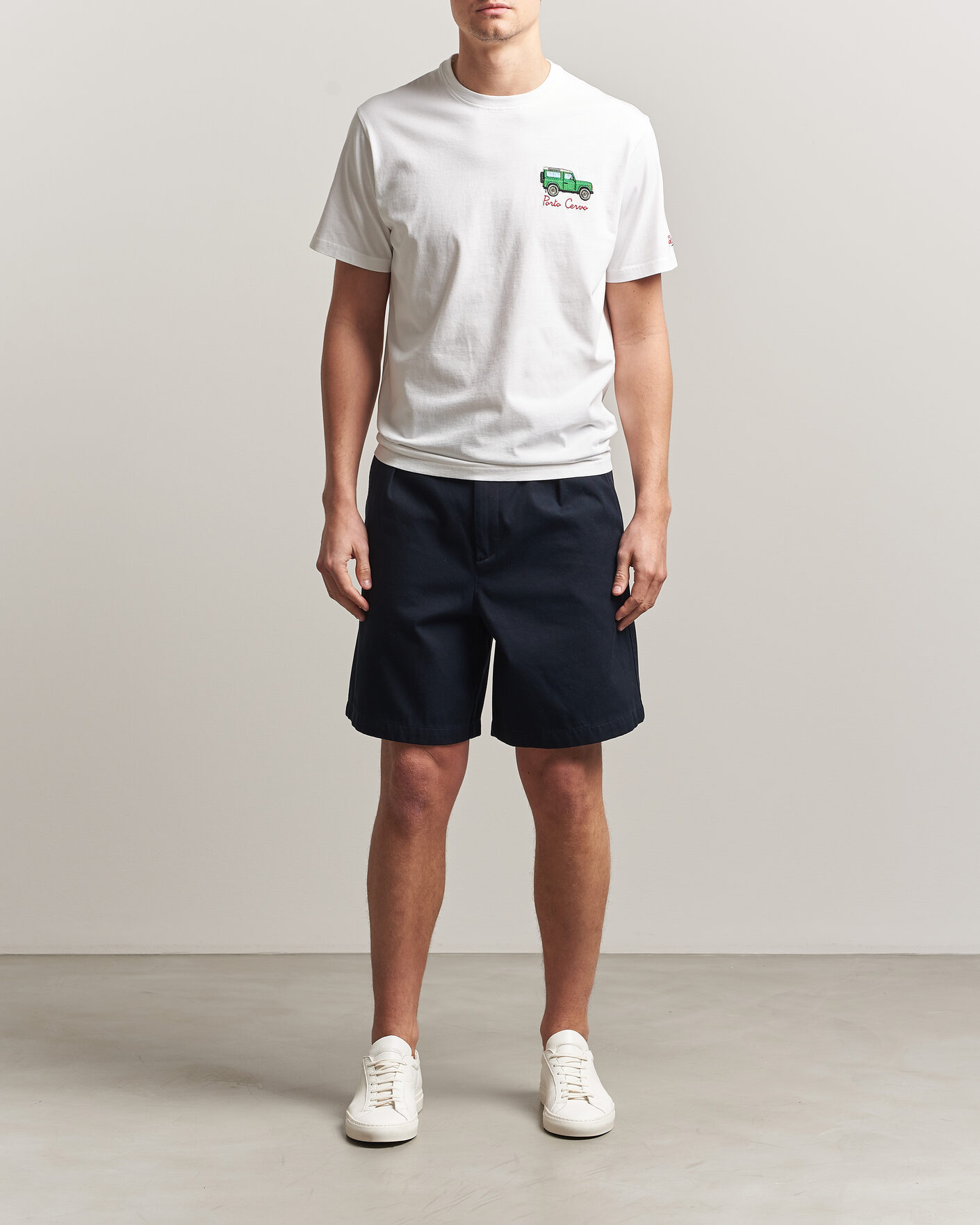 Men | T-Shirts | MC2 Saint Barth | Printed Cotton T-Shirt Car Cervo