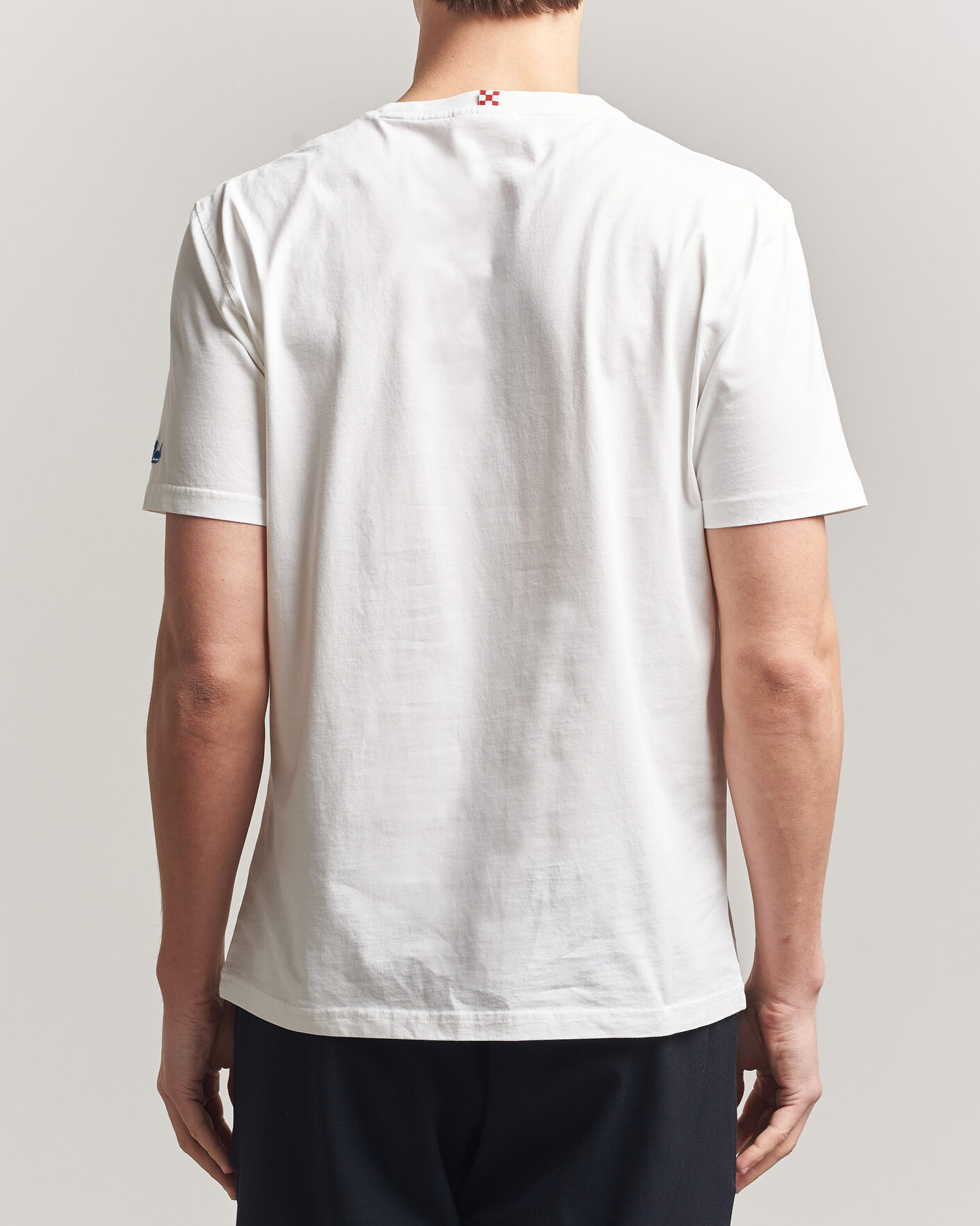 Men | T-Shirts | MC2 Saint Barth | Printed Cotton T-Shirt Ibiscus Car