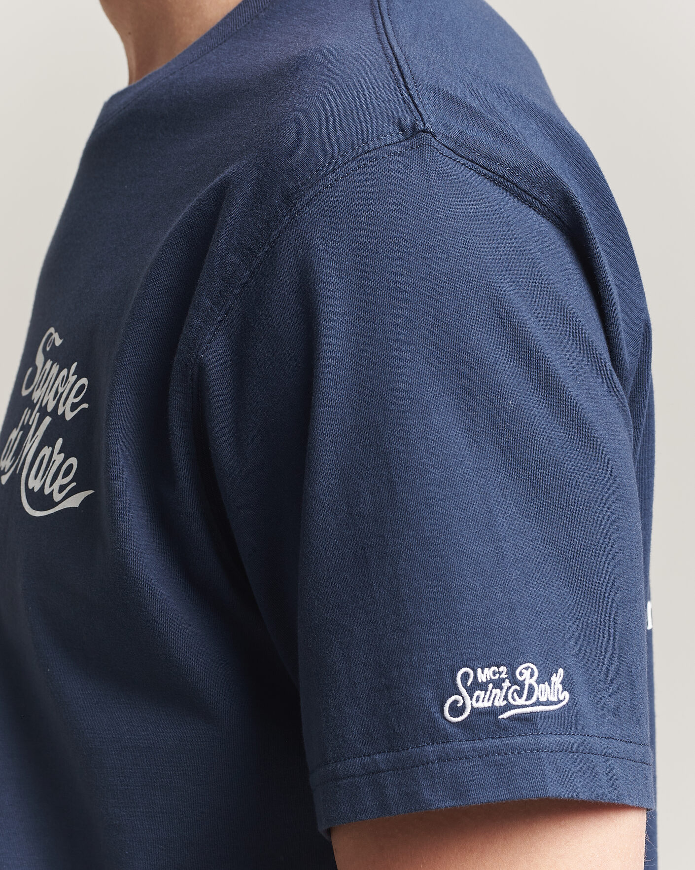 Men | T-Shirts | MC2 Saint Barth | Printed Cotton T-Shirt Sapore Di Mare