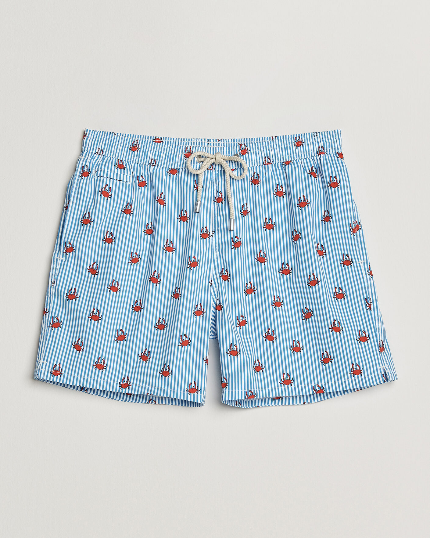 Men | Swimwear | MC2 Saint Barth | Printed Swim Shorts Blue Crabs