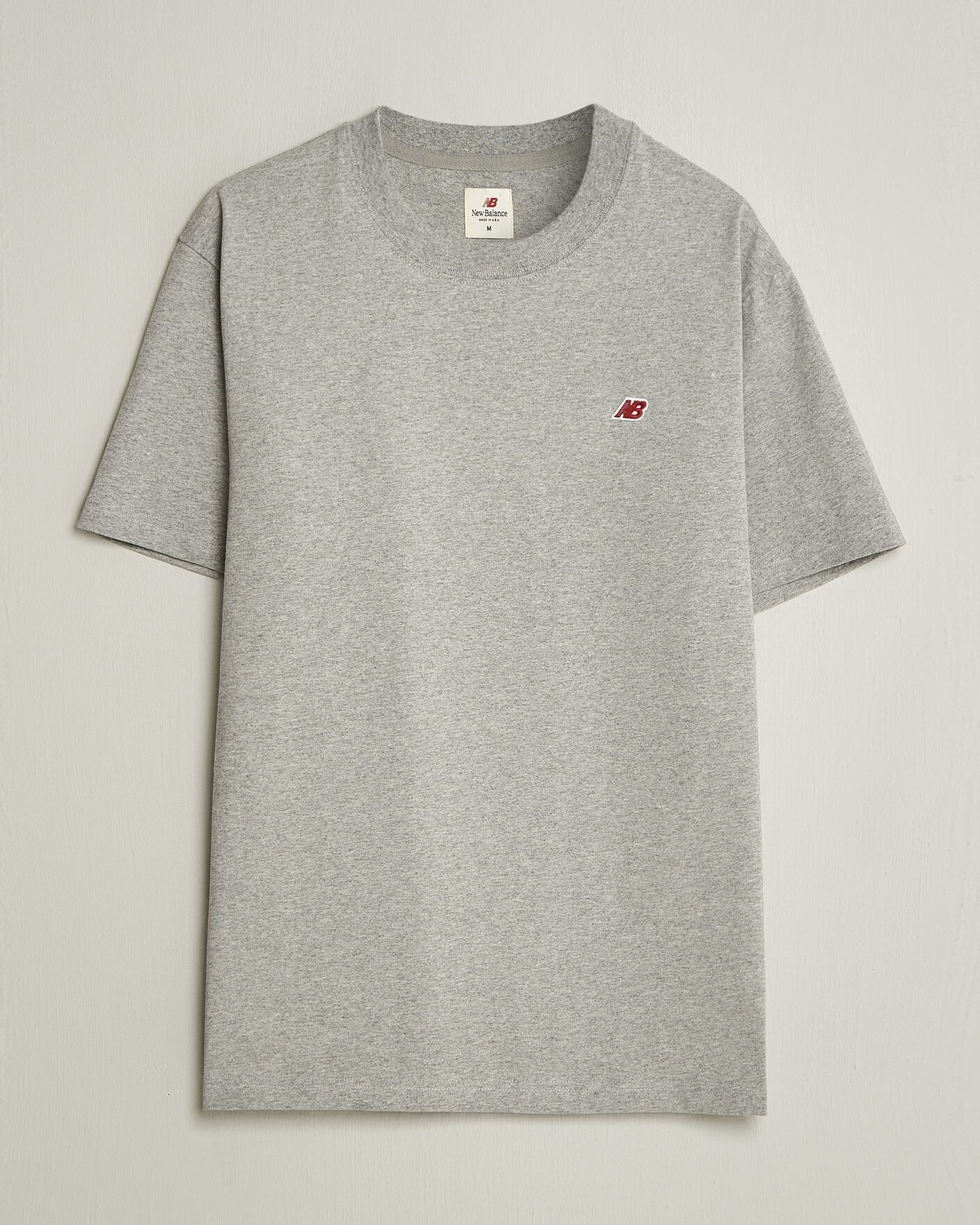 Men | T-Shirts | New Balance Made In US & UK | New Balance Made In USA Core T-Shirt Athletic Grey