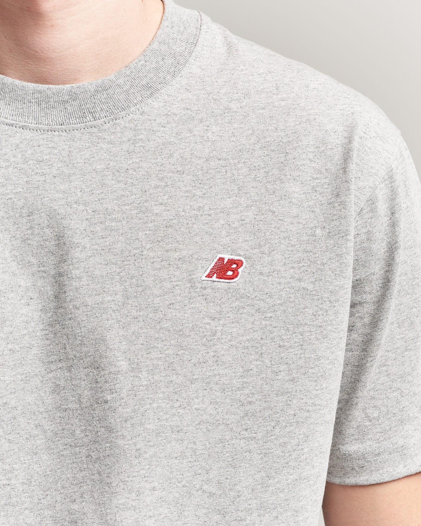 Men | T-Shirts | New Balance | Made In USA Core T-Shirt Athletic Grey