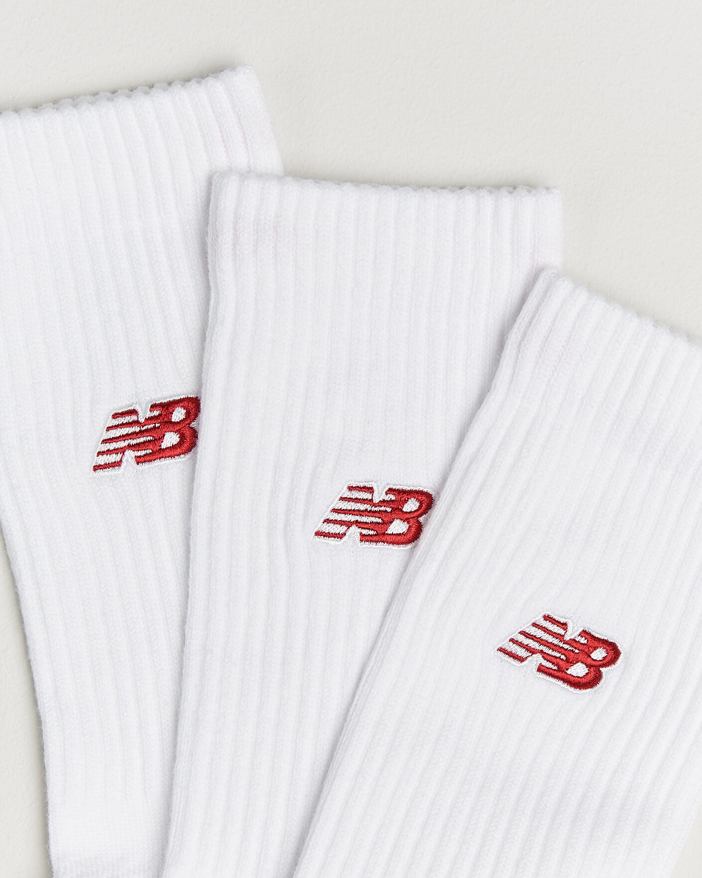 Men | Underwear & Socks | New Balance | 3-Pack Active Premium Crew Socks White