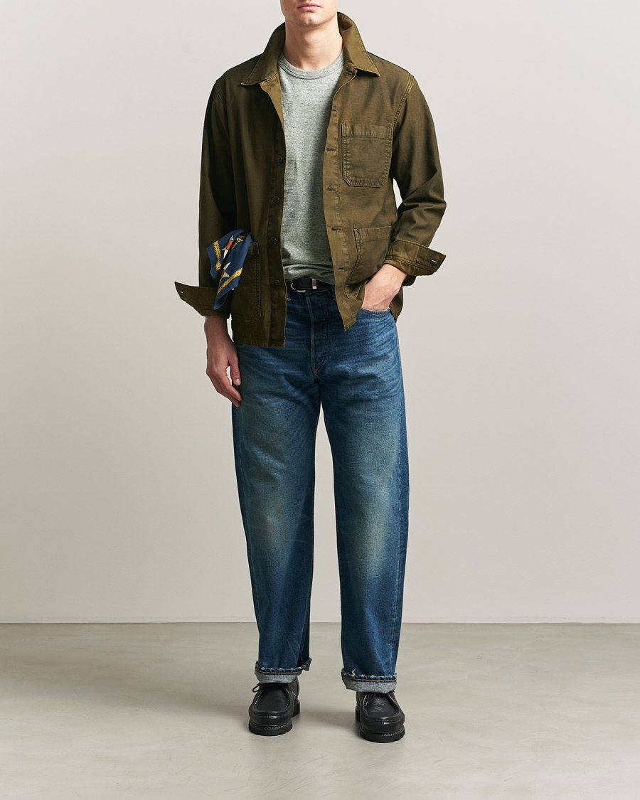 RRL Vintage Fit 5-Pocket Denim Grandfalls Wash at CareOfCarl.com