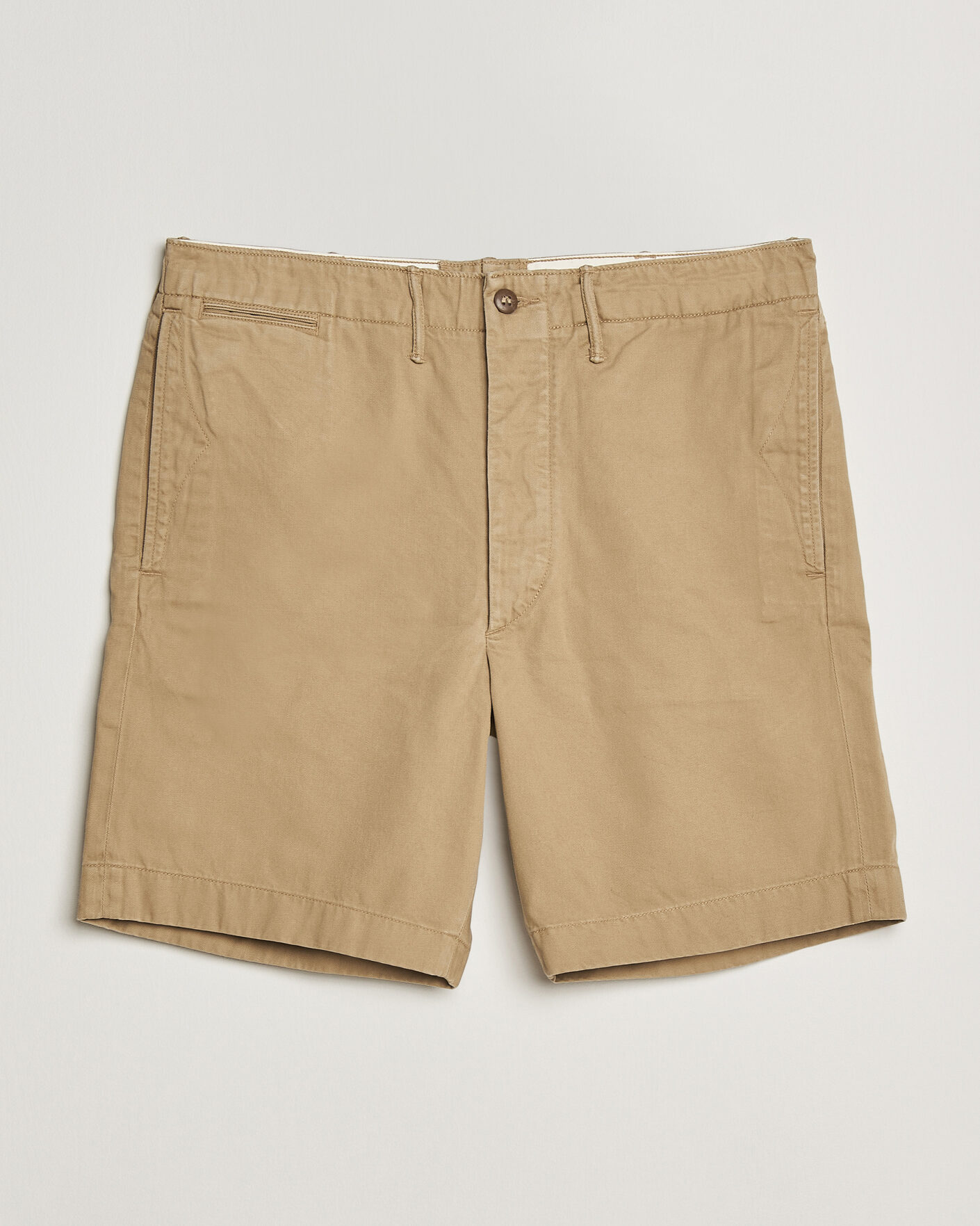 【美品】RRL OFFICER SHORT UTILTY KHAKI W30 RRL Chino Officer's Shorts New Military Khaki – Frans Boone Store